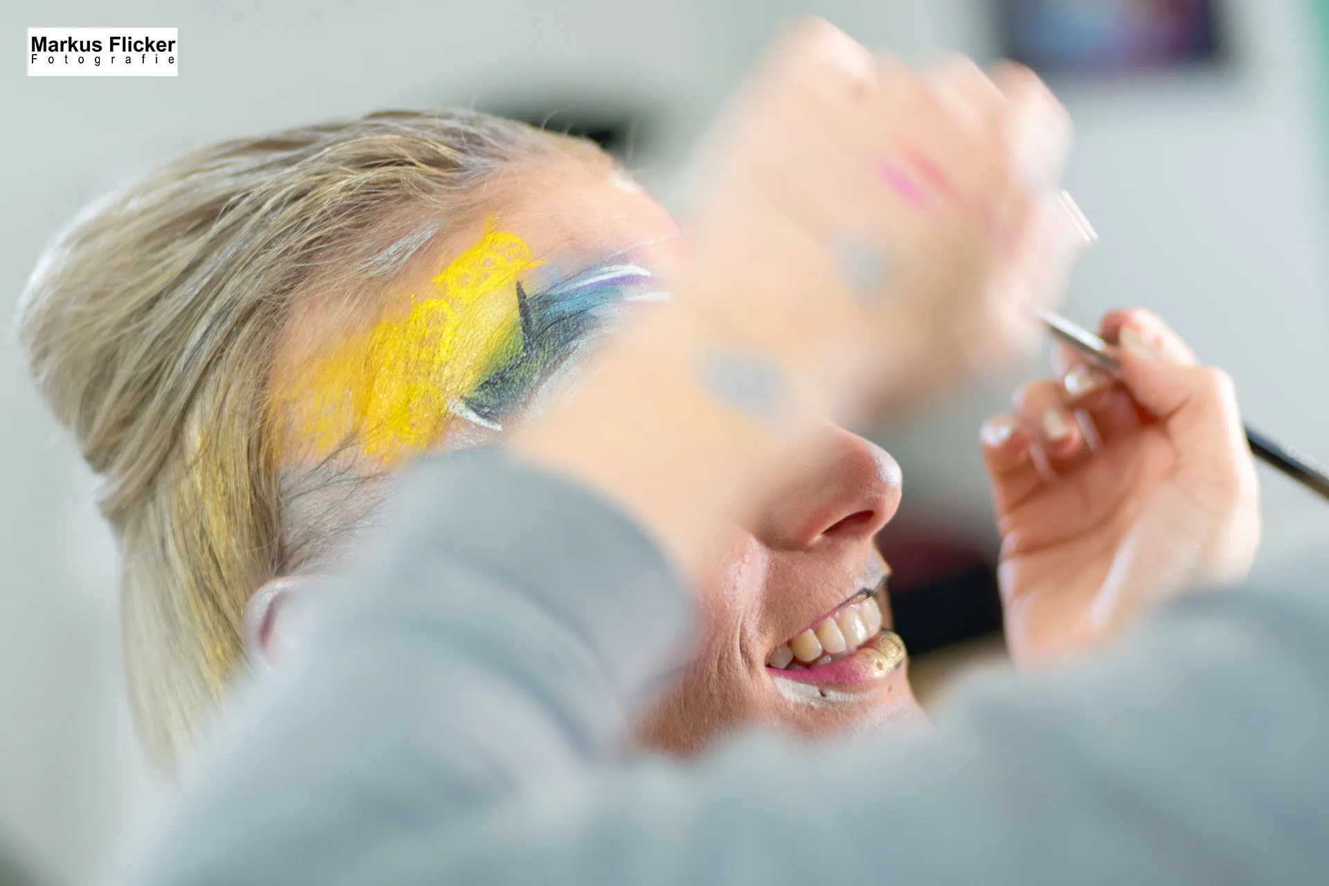 Extreme Avant Garde Make Up Female Model Studio Fotostudio Fotosession mit Make Up Artist inkl. 37 Fototipps für ein Make Up Fotoshooting Extreme / Avant Garde Make Up