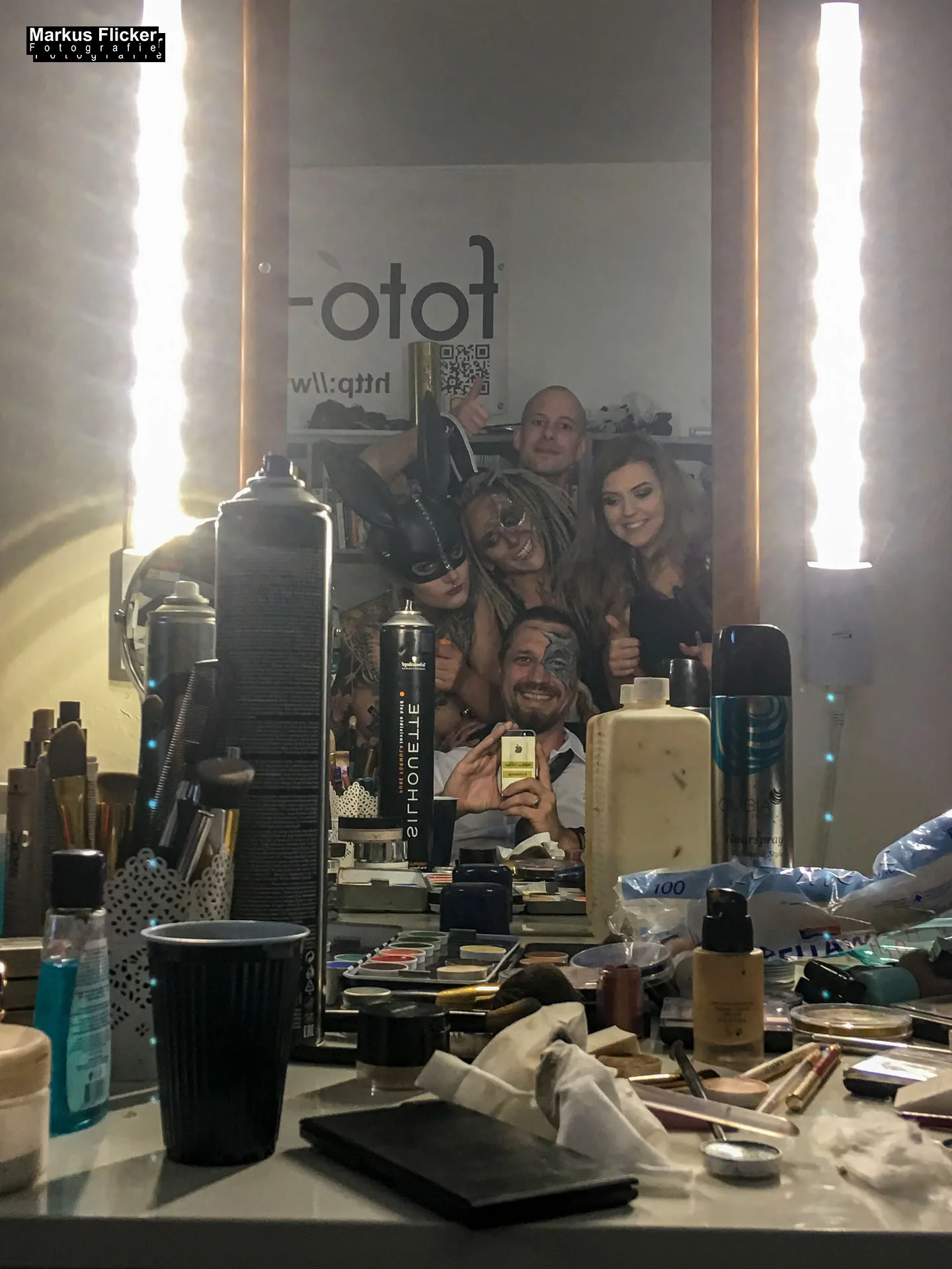 Making Of sexy Ostershooting im Fotostudio mit Hasen im Studio zu Ostern