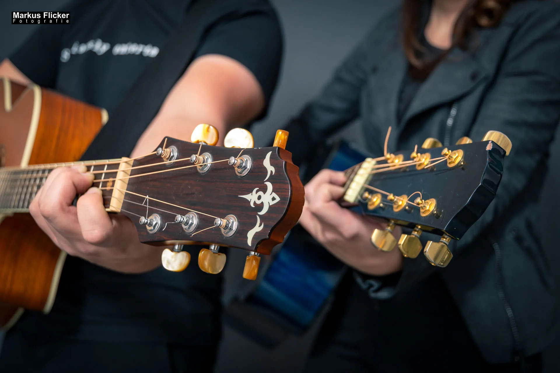 ZWASAM Kerstin & Michael Hausegger Musik Musiker Portrait im Fotostudio