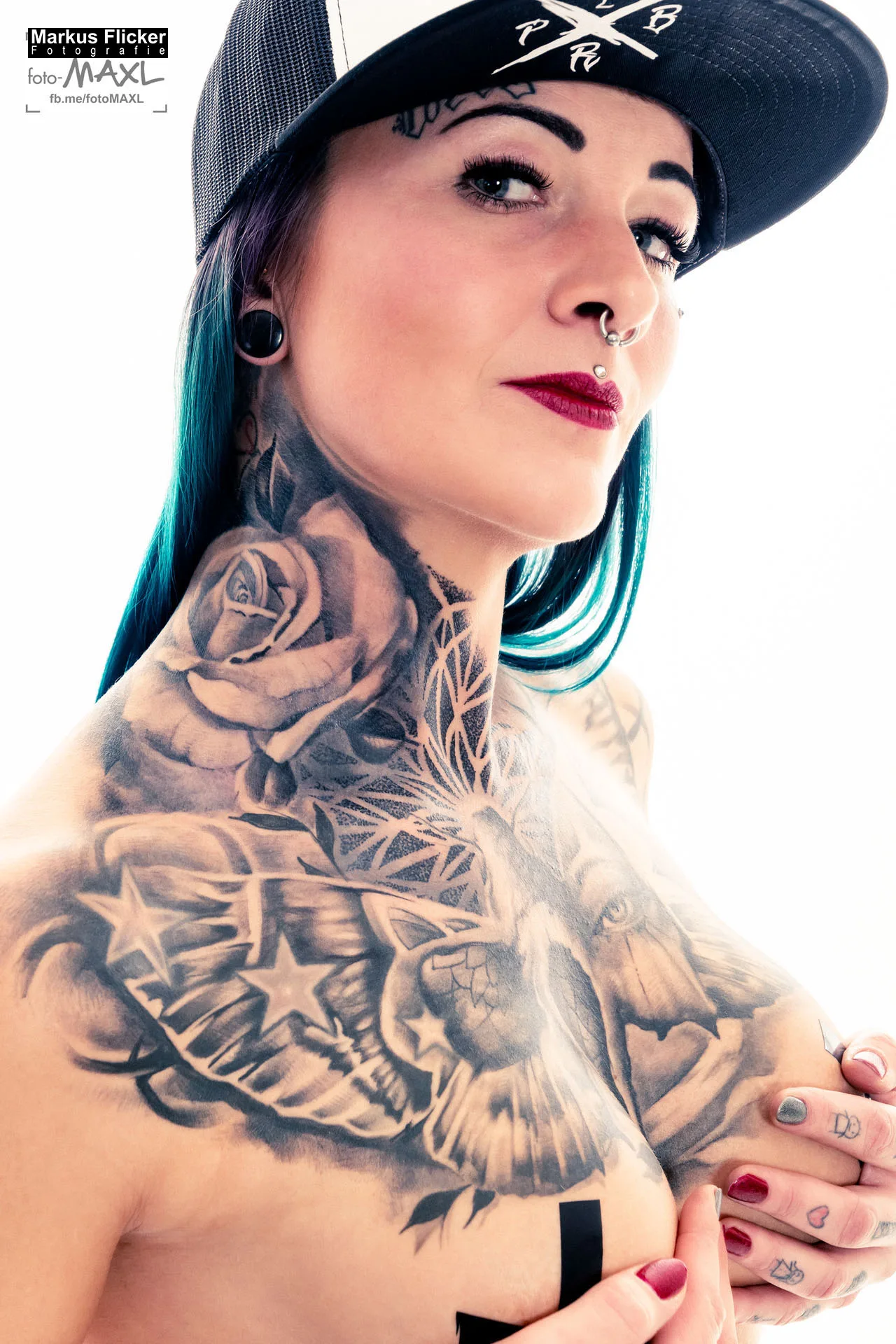 Tattoo's by Rene mit Female Model Marietta Fotoshooting Photography Tattoomodel Brustkorb und Hals inkl. 37 Fototipps und Bildideen Tattoo's by Rene mit Female Model Marietta Fotoshooting Photography Tattoomodel Brustkorb und Hals