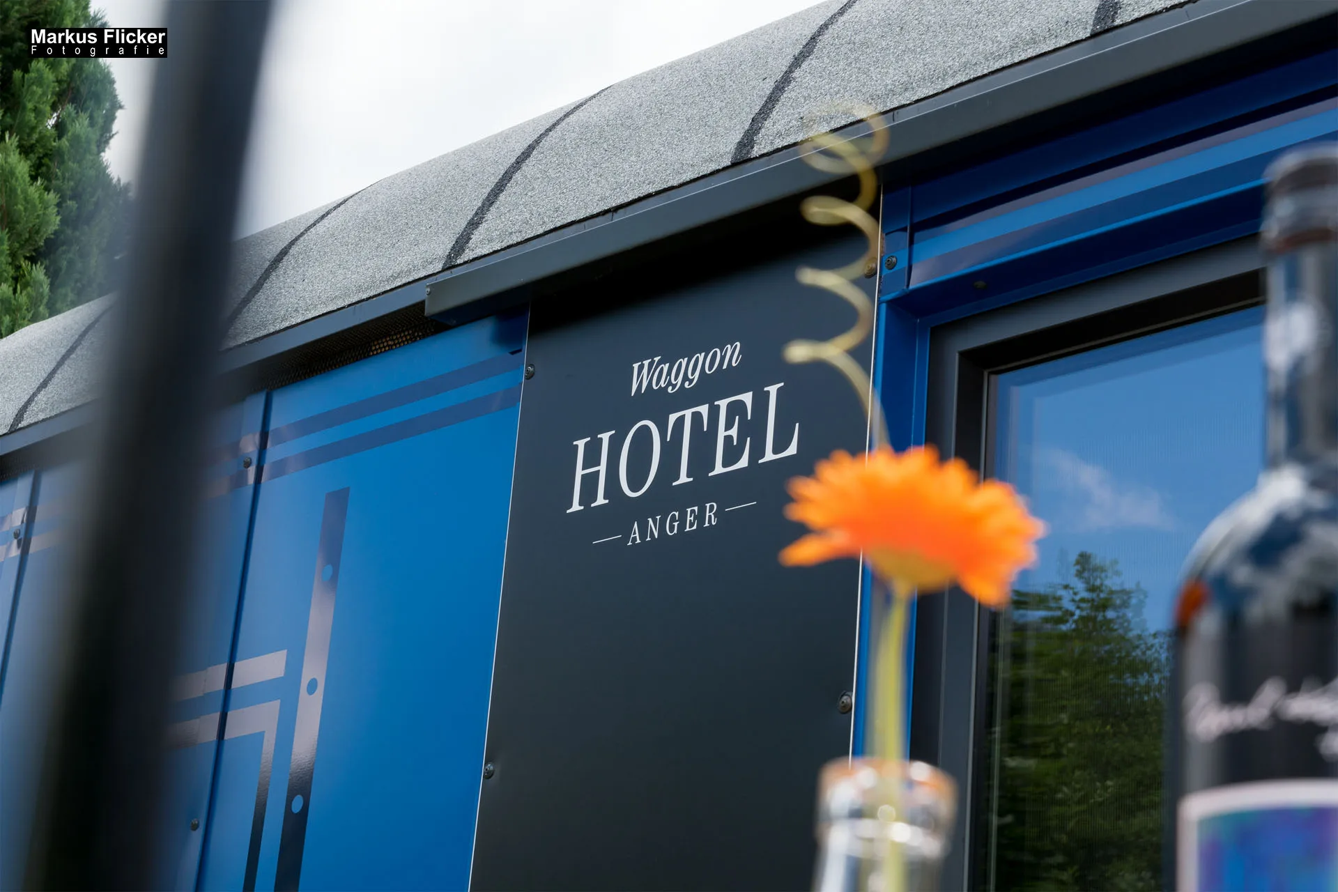 Portfolio Fotografie Videografie Fotograf Videograf Graz Steiermark Österreich 3 Stern Hotel Angerer-Hof mit Waggon Hotel in Anger