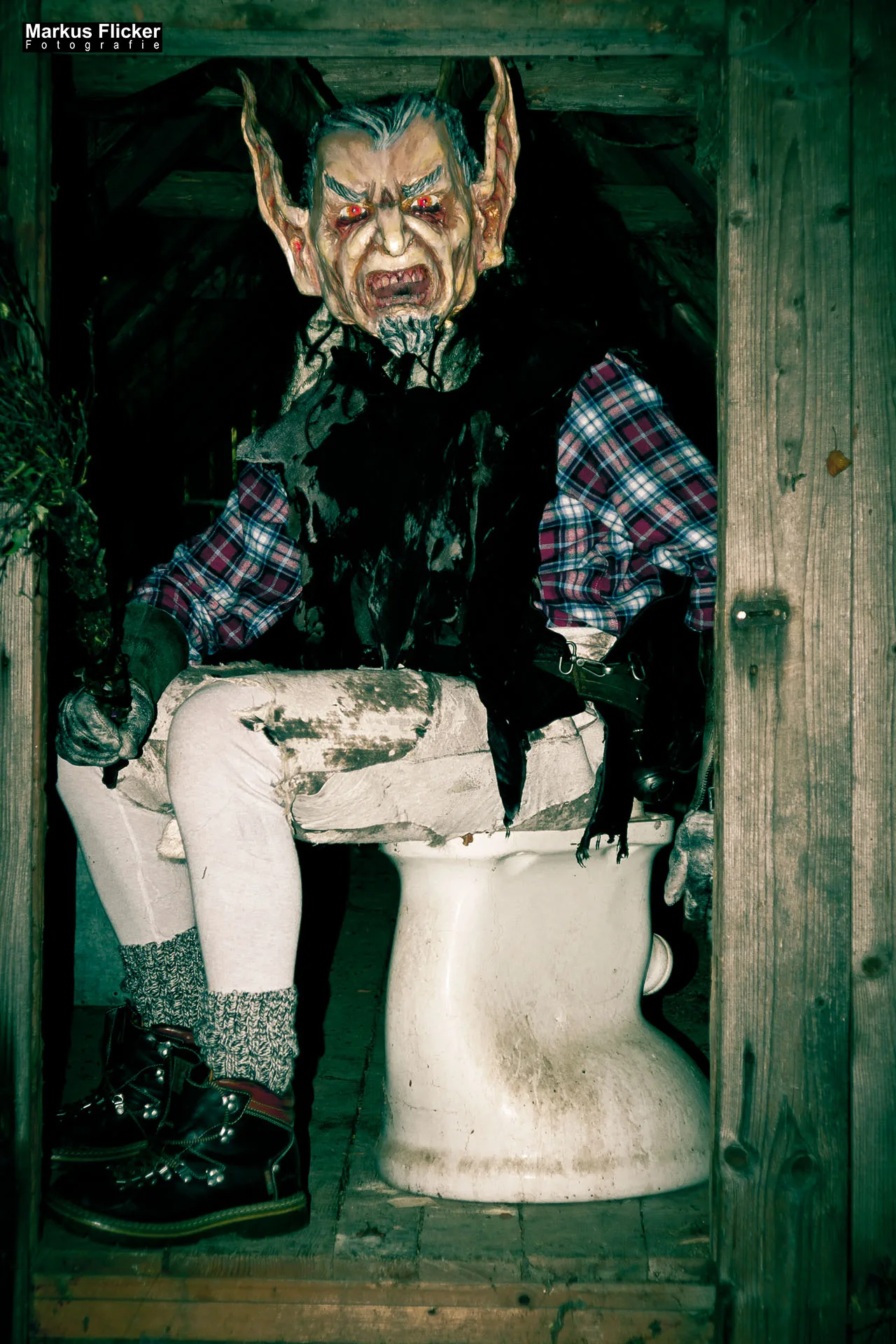 Vides Teufels Pass Perchten Krampus Fotoshooting Steinbruch Lost Places Adobe Photoshop Digiart Bildbearbeitung Vides Teufels Pass Perchten Fotoshooting