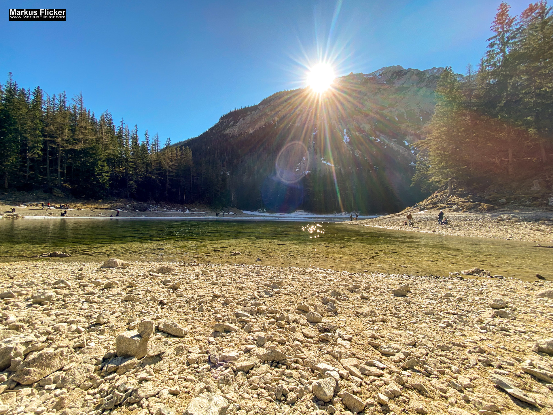 Grüner See und Kreuzteich Oberort Tragöß