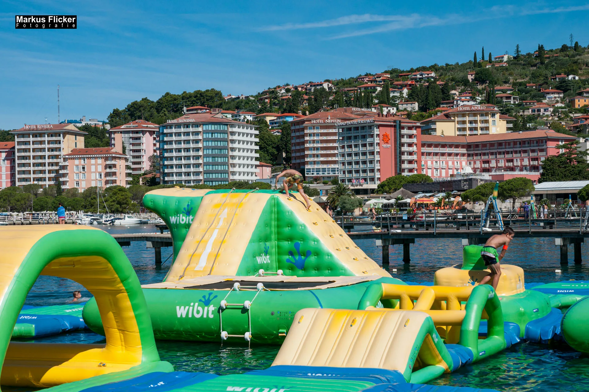Portorož Slowenien Der charmante Hafen der Rose an der slowenischen Adria Portorož Slowenien Der charmante Hafen der Rose an der slowenischen Adria