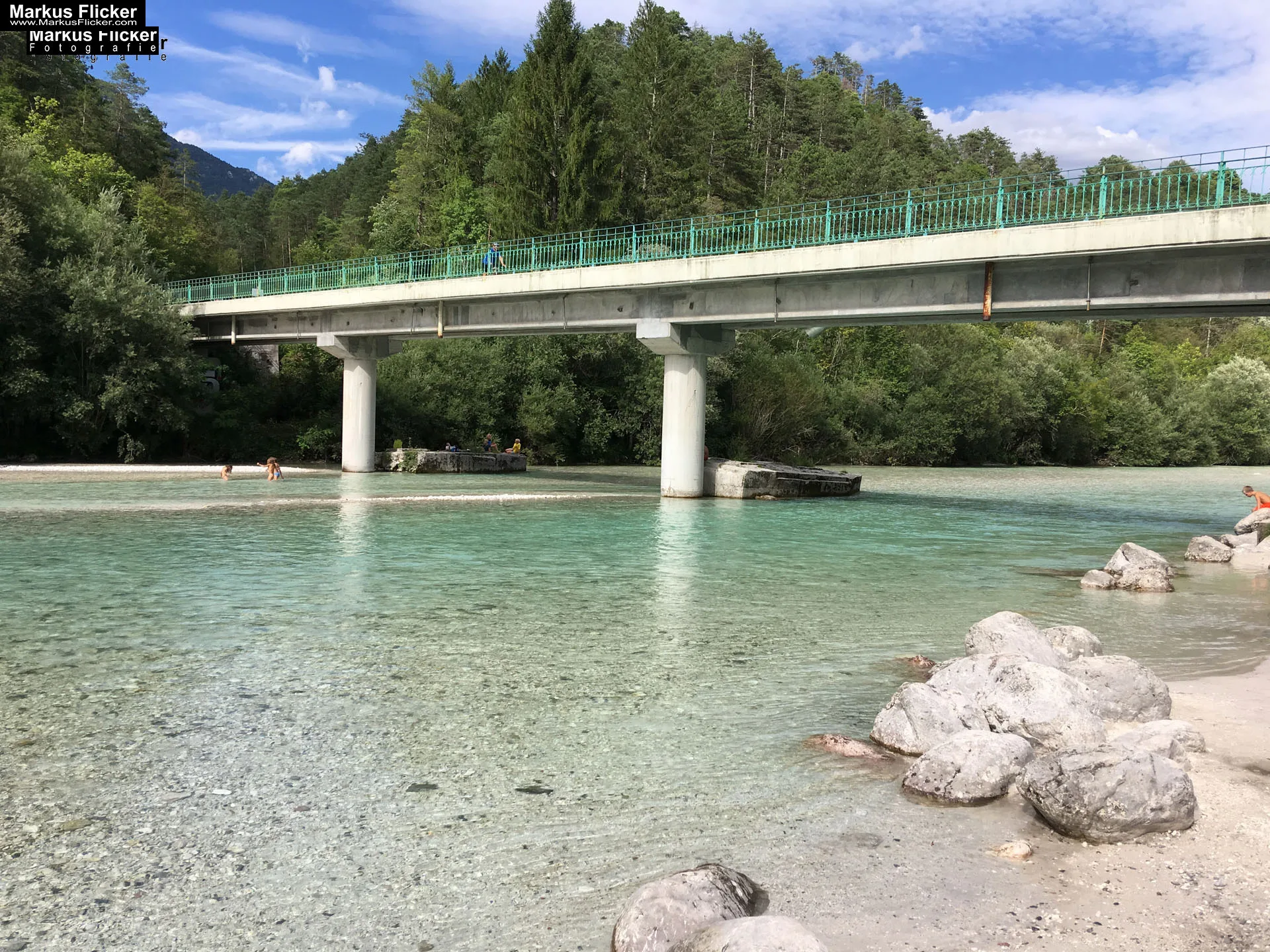 Bovec – Soca / Isonzo in Slowenien im Nationalpark Triglav