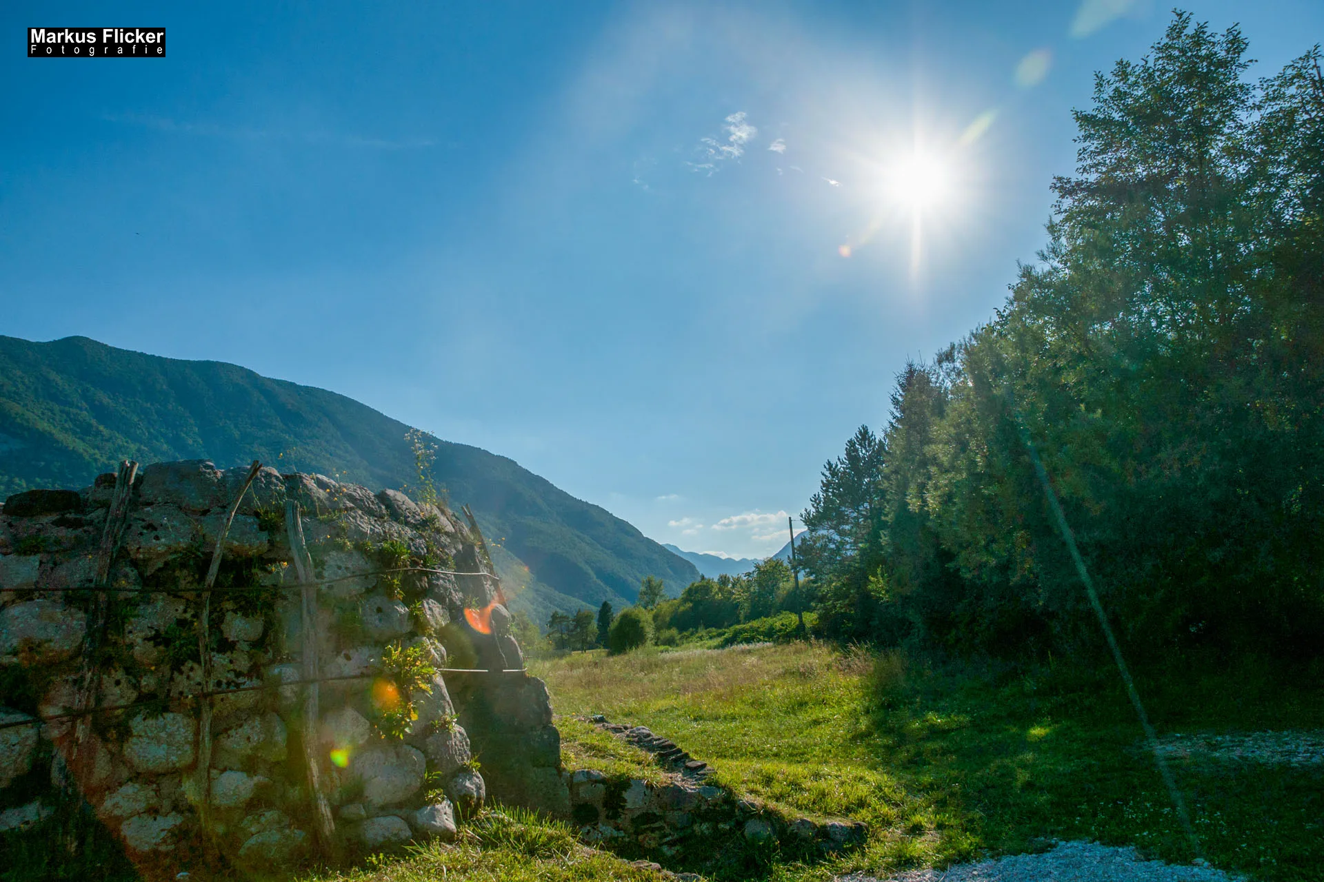 Bovec – Soca / Isonzo in Slowenien im Nationalpark Triglav