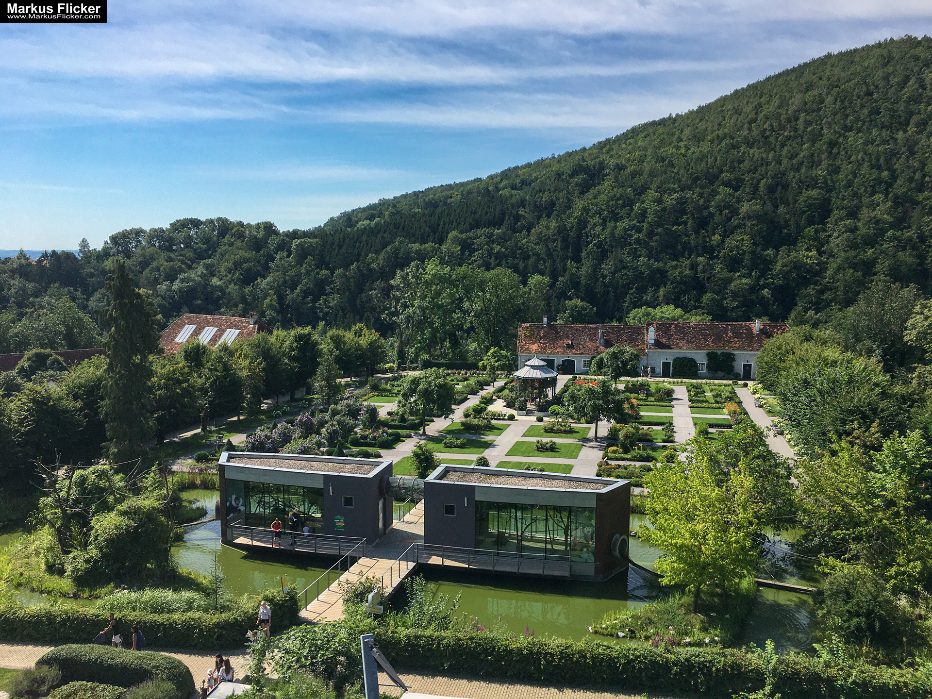 Tierwelt Tierpark Herberstein beim Schloss Herberstein