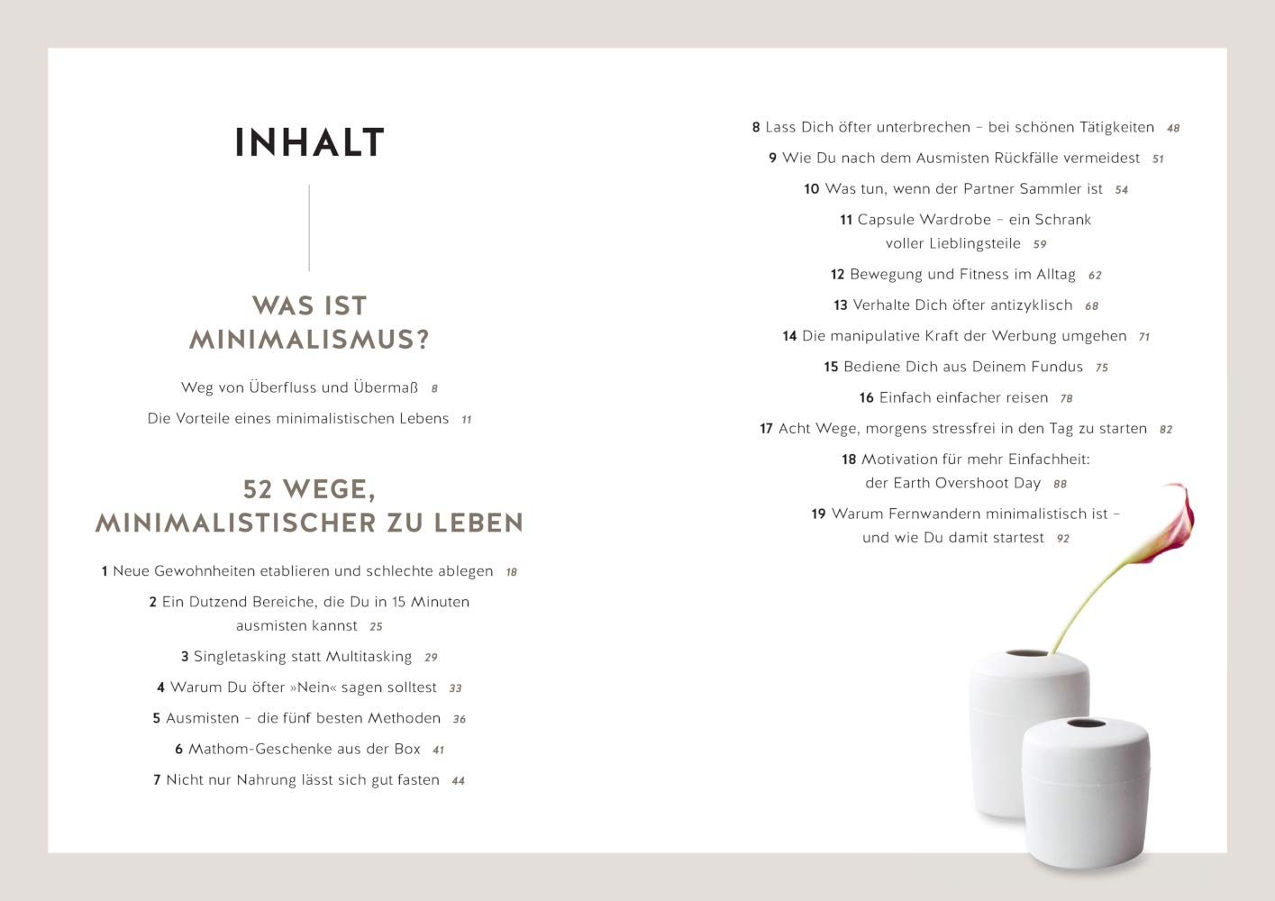 Das Minimalismus-Projekt: 52 praktische Ideen für weniger Haben und mehr Sein (GU Mind & Soul Einzeltitel) von Christof Herrmann