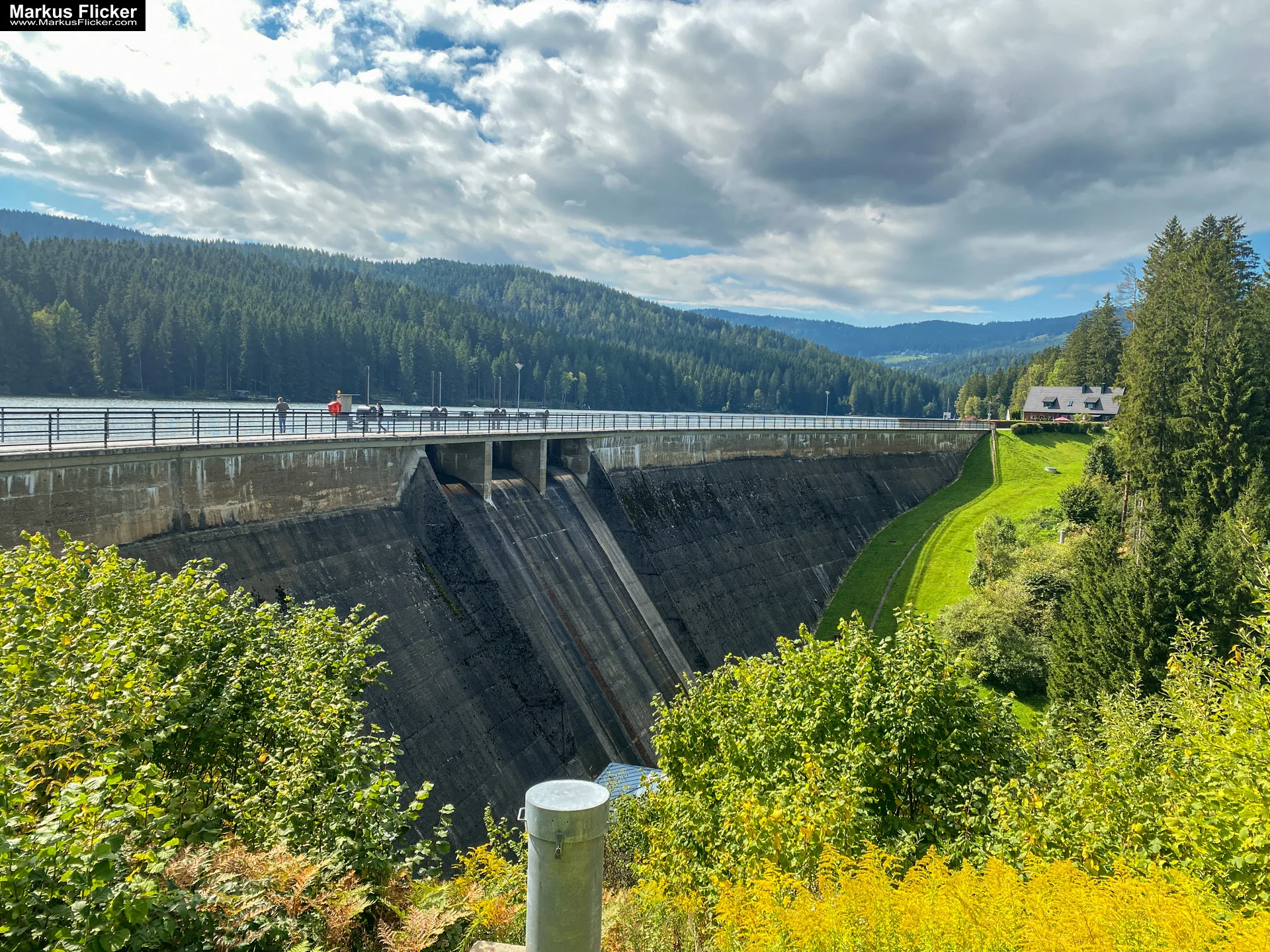 Packer Stausee in der Gemeinde Hirschegg-Pack Bezirk Voitsberg in der Steiermark