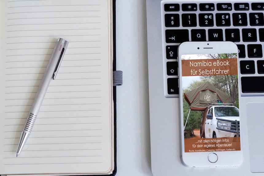 Namibia eBook Reiseführer für Selbstfahrer Alles was du wissen musst! von life-to-go.com