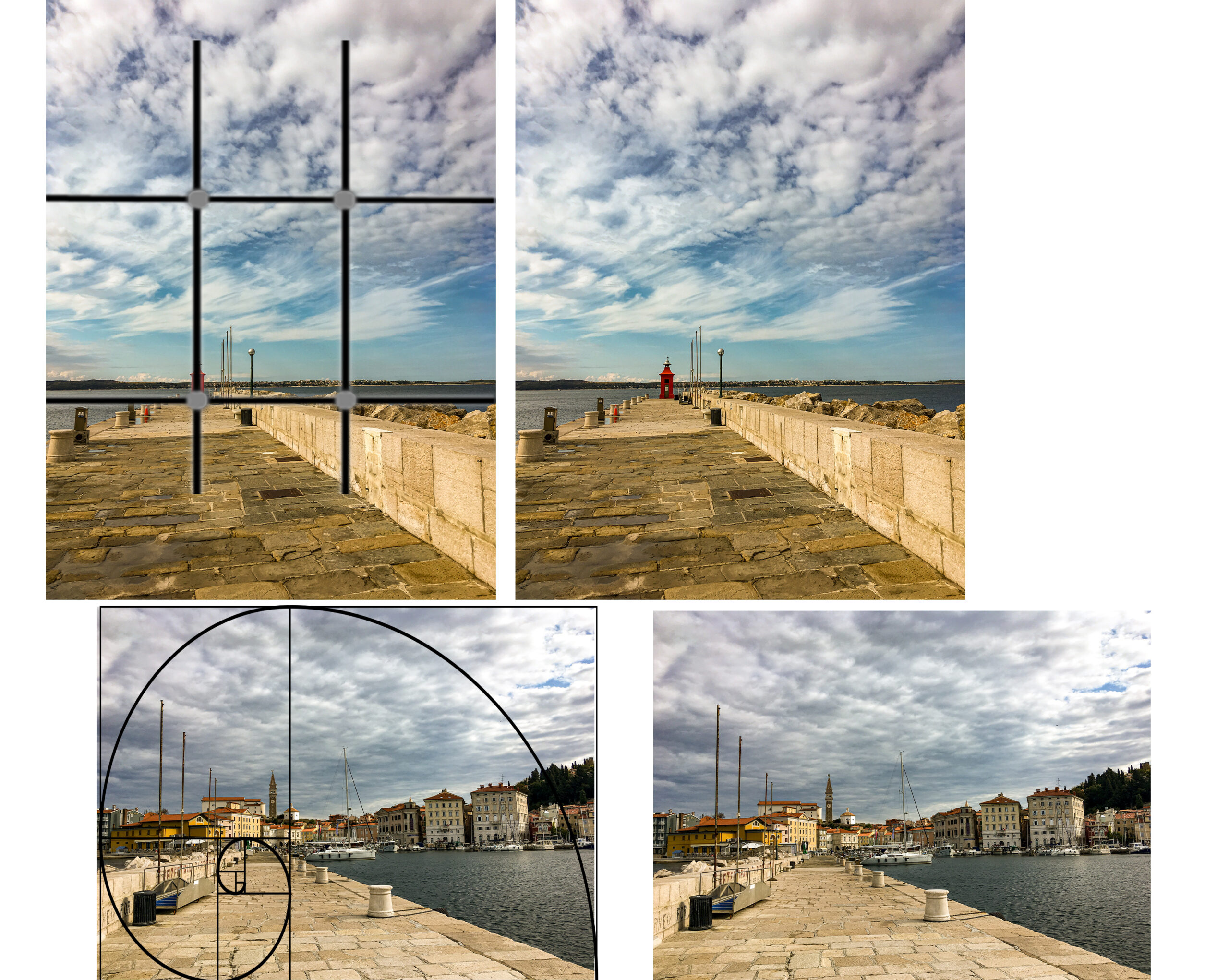 Fotografieren von Formen und Linien. Fibonacci Spirale und goldener Schnitt. Fototipp Fotografieren und Filmen mit dem Smartphone: Bessere Fotos und Videos mit dem Handy für Freizeit, Hobby und Business