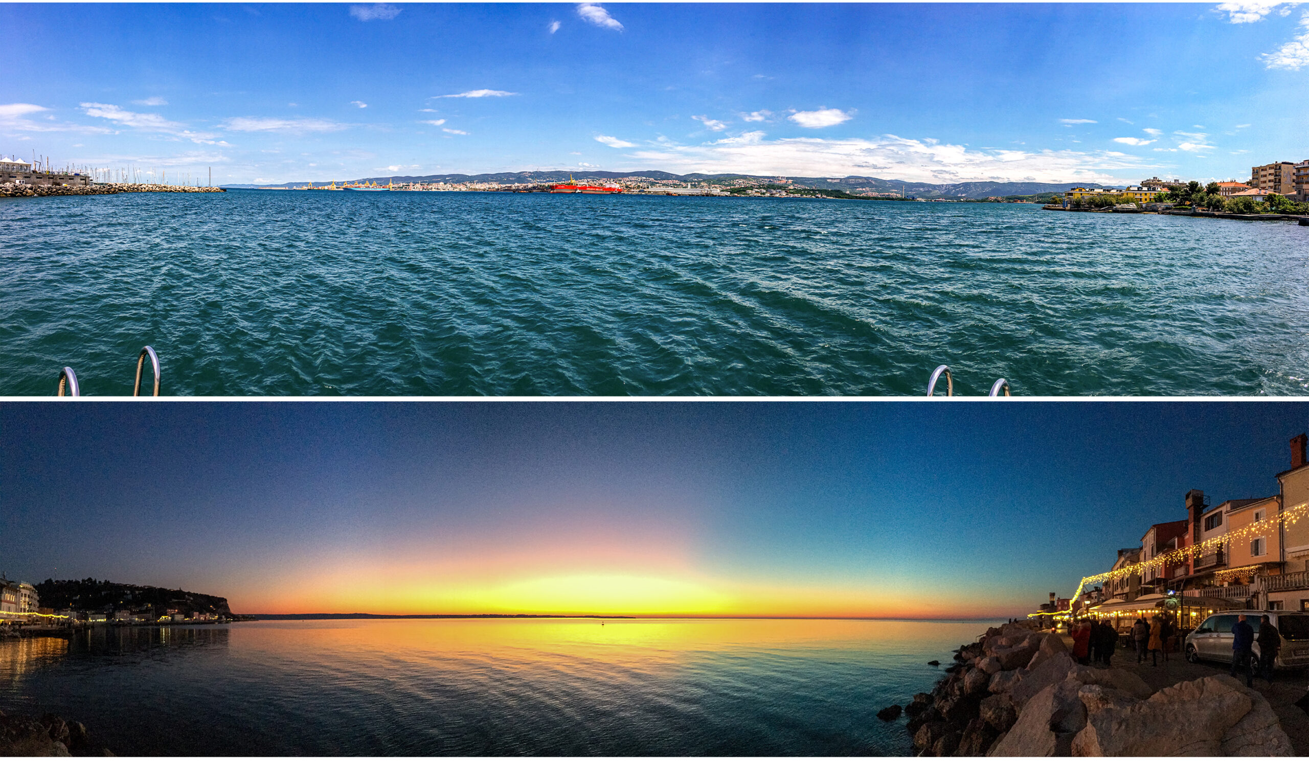 Panoramafunktion für Landschaften und Architektur mit dem Smartphone