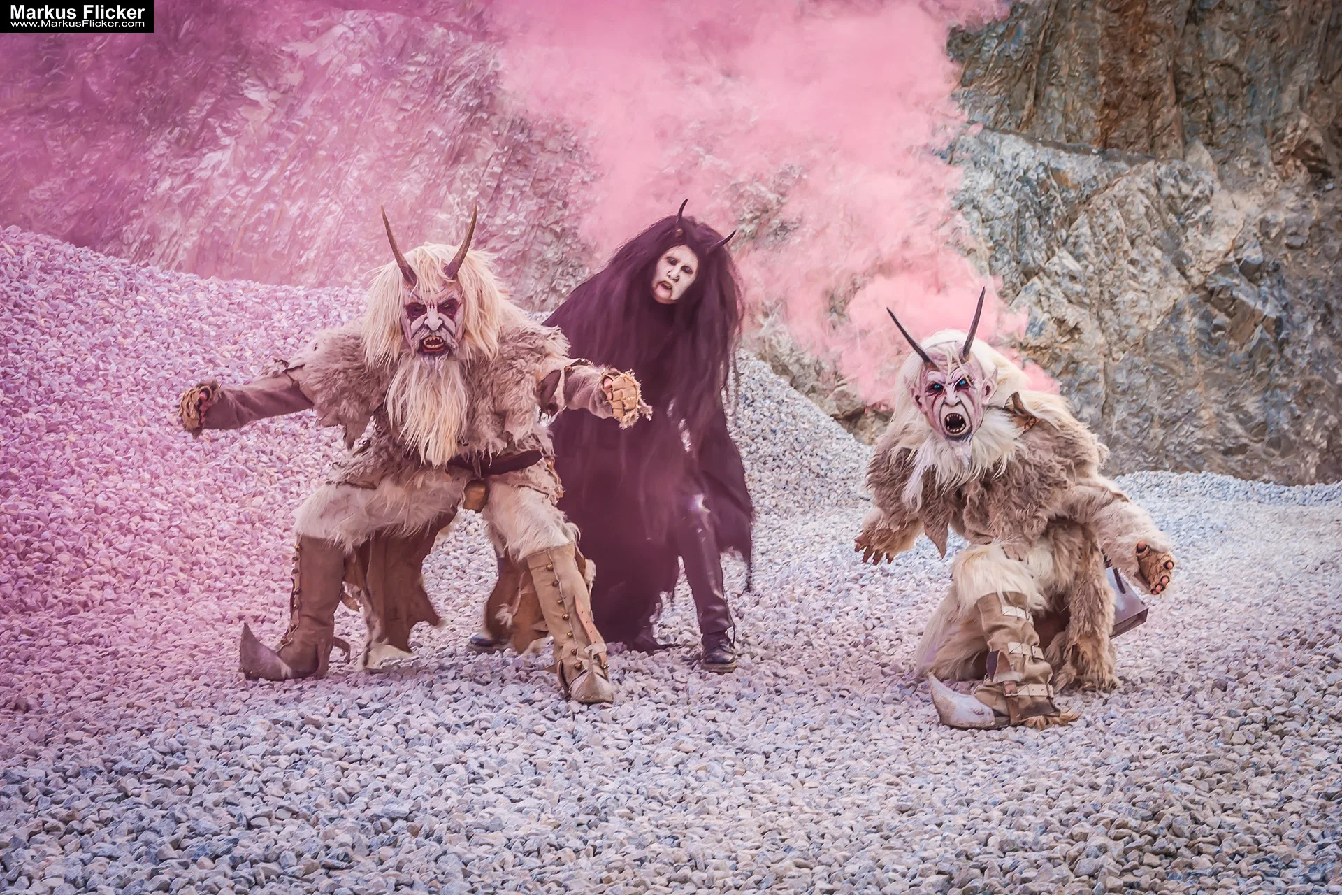 Vides Teufels Pass Perchten Krampus Fotoshooting Steinbruch Lost Places Adobe Photoshop Digiart Bildbearbeitung Vides Teufels Pass Perchten Krampus Fotoshooting im Steinbruch