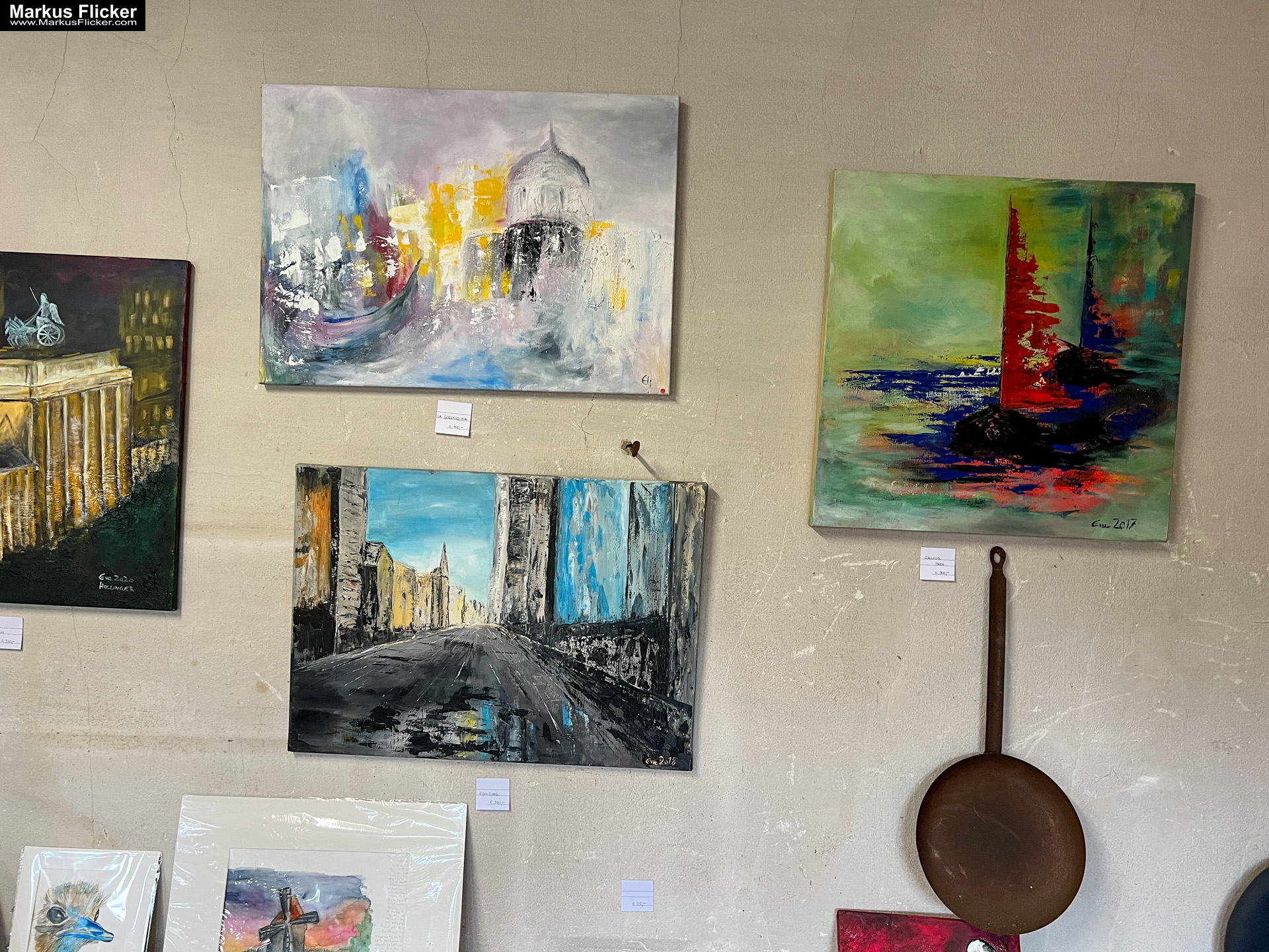 Eva Hollinger in Graz. Fotos und Video von der Ausstellung "My First Solo" Ausstellung "My First Solo" von Eva Hollinger in Graz