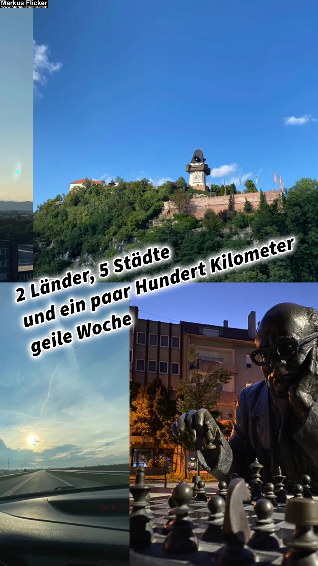 2 Länder, 5 Städte und ein paar Hundert Kilometer - geile Woche. Zalaegerszeg, Nova, Körmend, Graz und Lutzmannsburg. Ungarn und Österreich