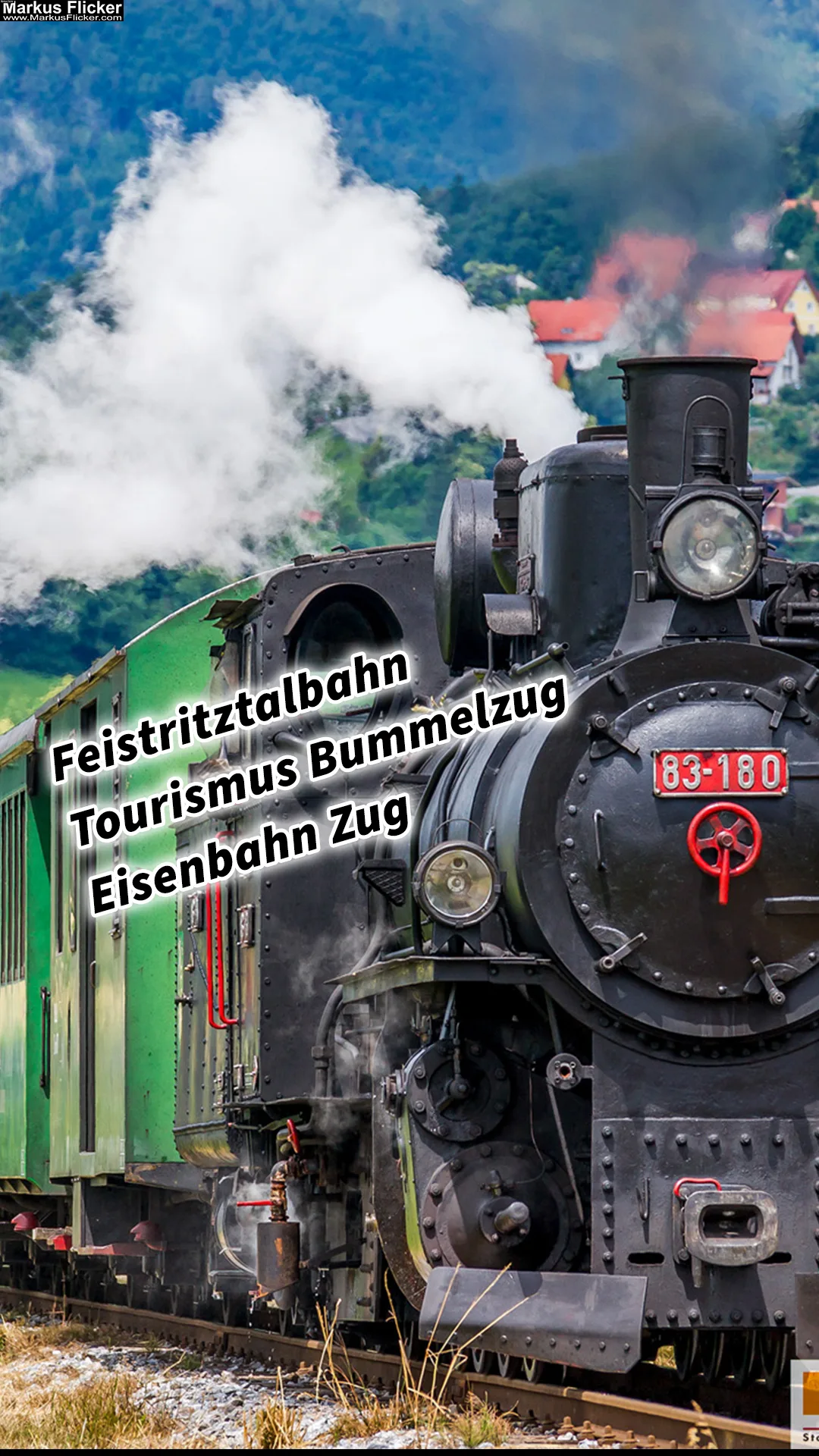 Feistritztalbahn Anger Birkfeld Tourismus Bummelzug Eisenbahn Zug in der Steiermark Österreich
