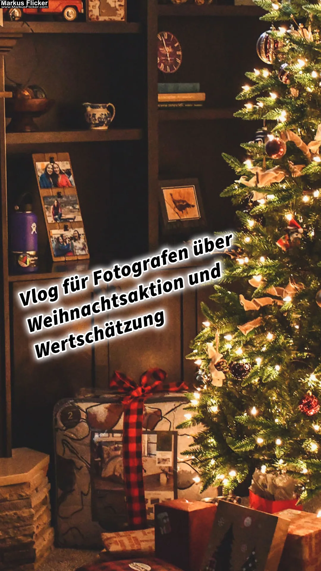 Vlog für Fotografen über Weihnachtsaktion und Wertschätzung