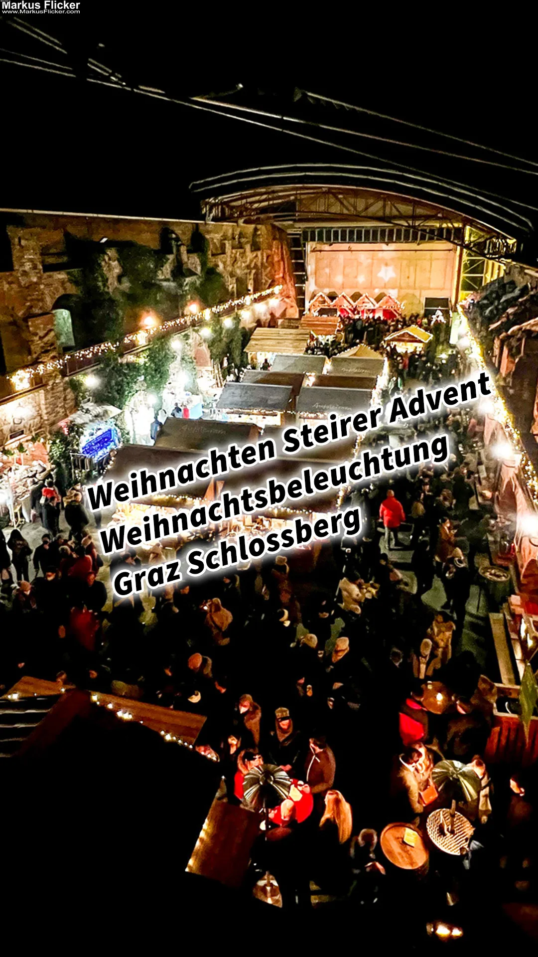 Weihnachten Steirer Advent Weihnachtsbeleuchtung Graz Schlossberg Steiermark
