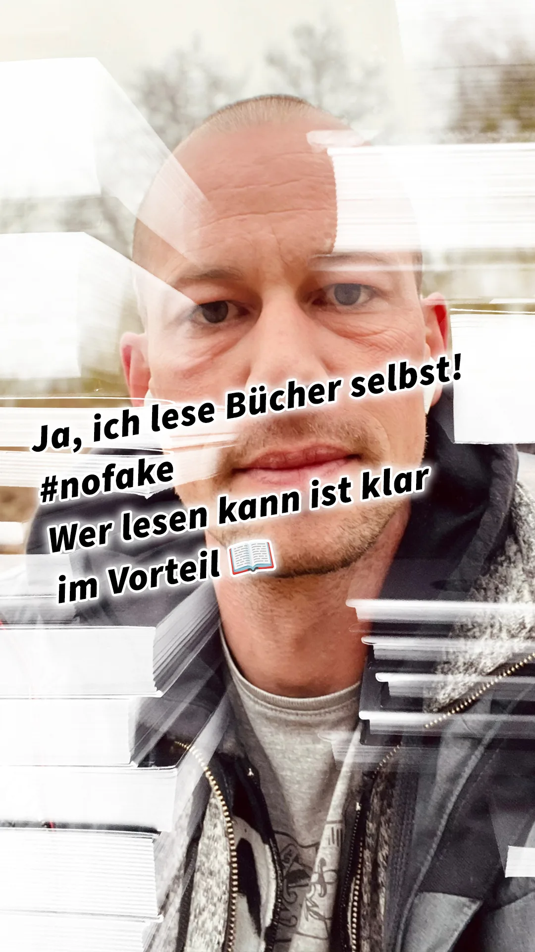 Ja, ich lese Bücher selbst! #nofake Wer lesen kann ist klar im Vorteil 📖 Leaders are Readers! Mit Lesen zum Erfolg!