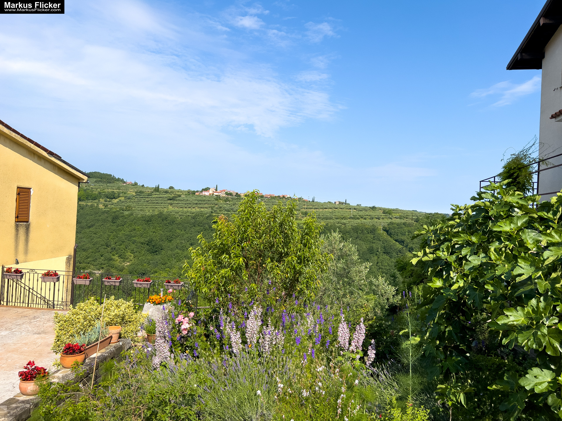 Krkavče Dorf in Slowenien Nähe Koper Krkavče Dorf in Slowenien Nähe Koper