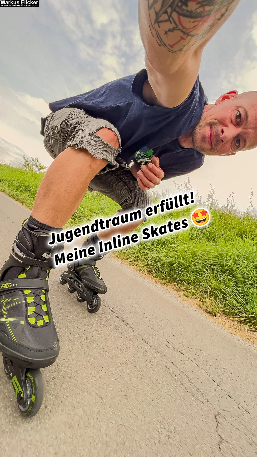Jugendtraum erfüllt: meine Inline Skates #k2skates #GedankenZumLeben