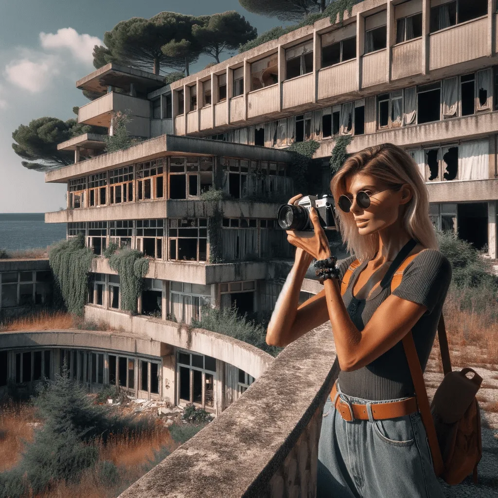 Haludovo Palace Hotel Lost Place Photography Malinska Krk Kroatien Istrien Adria #Malinska #VisitMalinska #SeaOfExperiences #visitcroatia #visitkrk