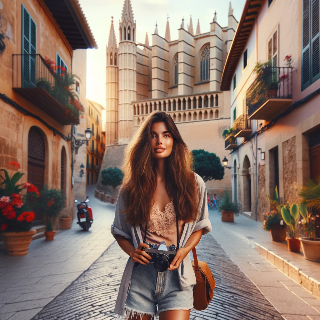 Palma de Mallorca Hauptstadt der spanischen Mittelmeerinsel Mallorca