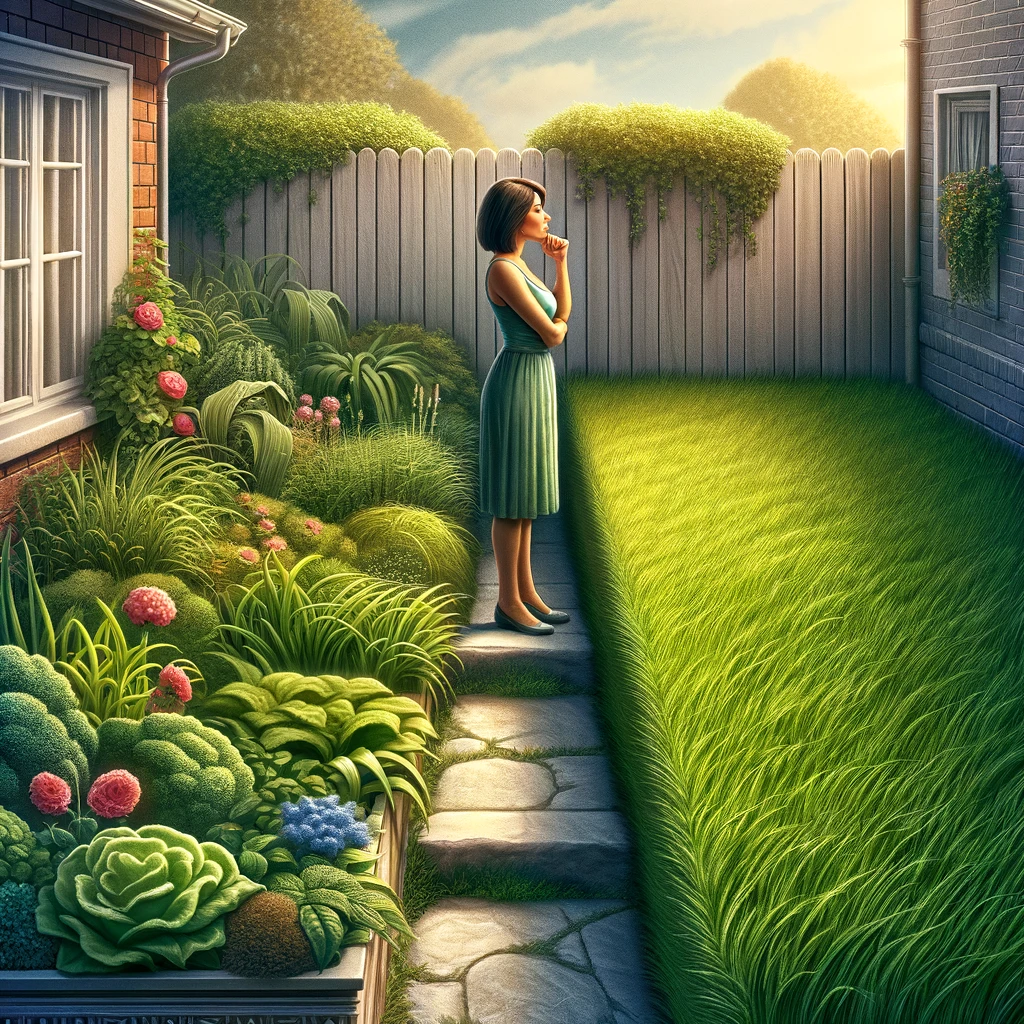 Ist das Gras im Garten des Nachbarn immer grüner? Vergleichst du dich mit Anderen? Warum du dich nur mit jemanden vergleichen solltest, der dort ist wo du hinwillst... #GedankenZumLeben