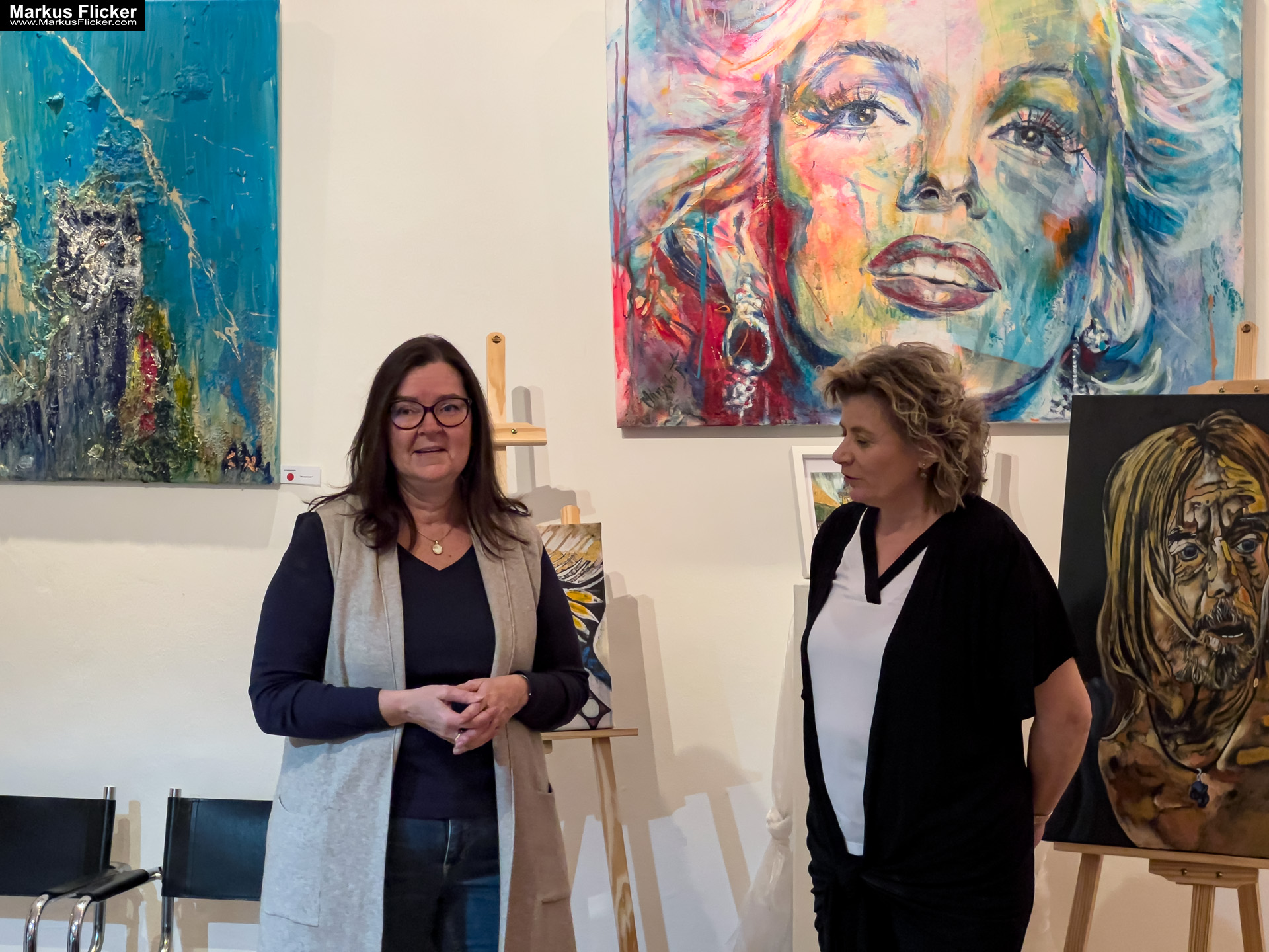 THE 1st NFT VERNISSAGE Traditionelle Kunst trifft Digital ART & NFT #thefirstnft Steiermärkischer Kunstverein Werkbund Graz Martina Brandl 