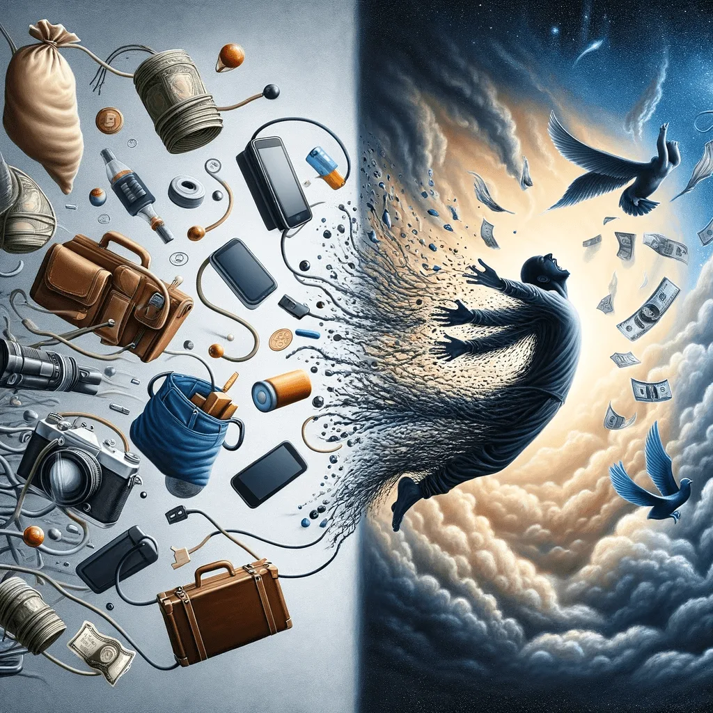 Loslassen von Dingen und die Bereitschaft, sich von materiellen Besitztümern zu trennen. Minimalismus Mehr Geld Mehr Zeit Mehr Platz Mehr Leben: Minimalistisch leben, maximal profitieren, maximal genießen, weniger Ballast