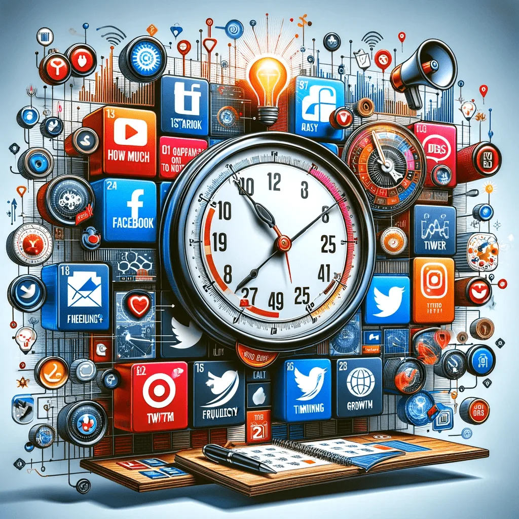 Wie viel und wie oft und wann soll ich posten? Die optimale Häufigkeit und Dauer: Tipps für erfolgreiches Social Media Marketing. Wie werde ich im Internet sichtbar?!: Starte mit Social Media für Erfolg durch deinen Online Auftritt und mehr Sichtbarkeit