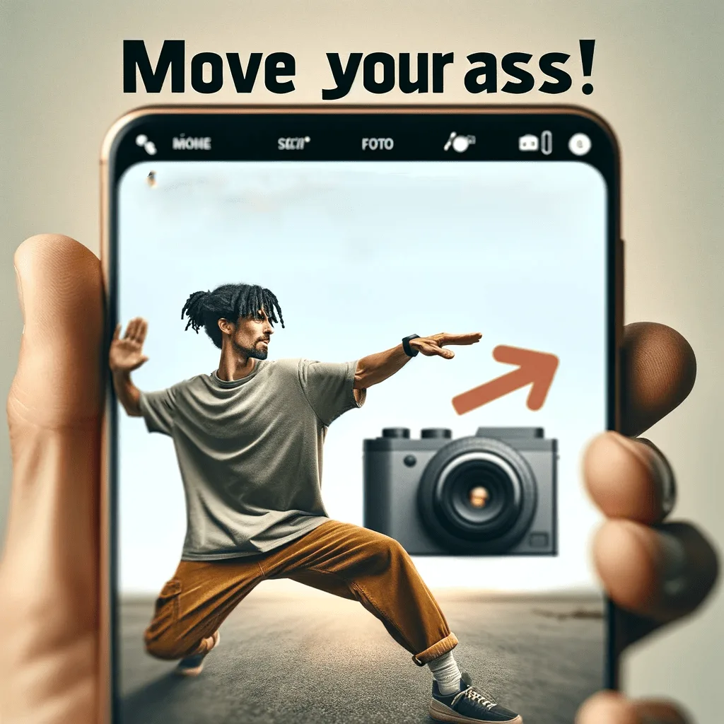 Move Your Ass! Das beste Teleobjektiv sind deine Beine! Neu Perspektive durch Bewegung. Smartphone Foto Tipp. Fotografieren und Filmen mit dem Smartphone: Bessere Fotos und Videos mit dem Handy für Freizeit, Hobby und Business
