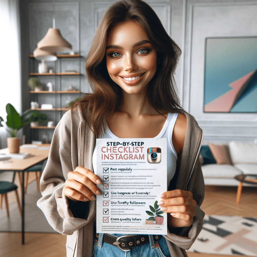 Step-by-Step Checkliste für Instagram. Wie werde ich im Internet sichtbar?!: Starte mit Social Media für Erfolg durch deinen Online Auftritt und mehr Sichtbarkeit