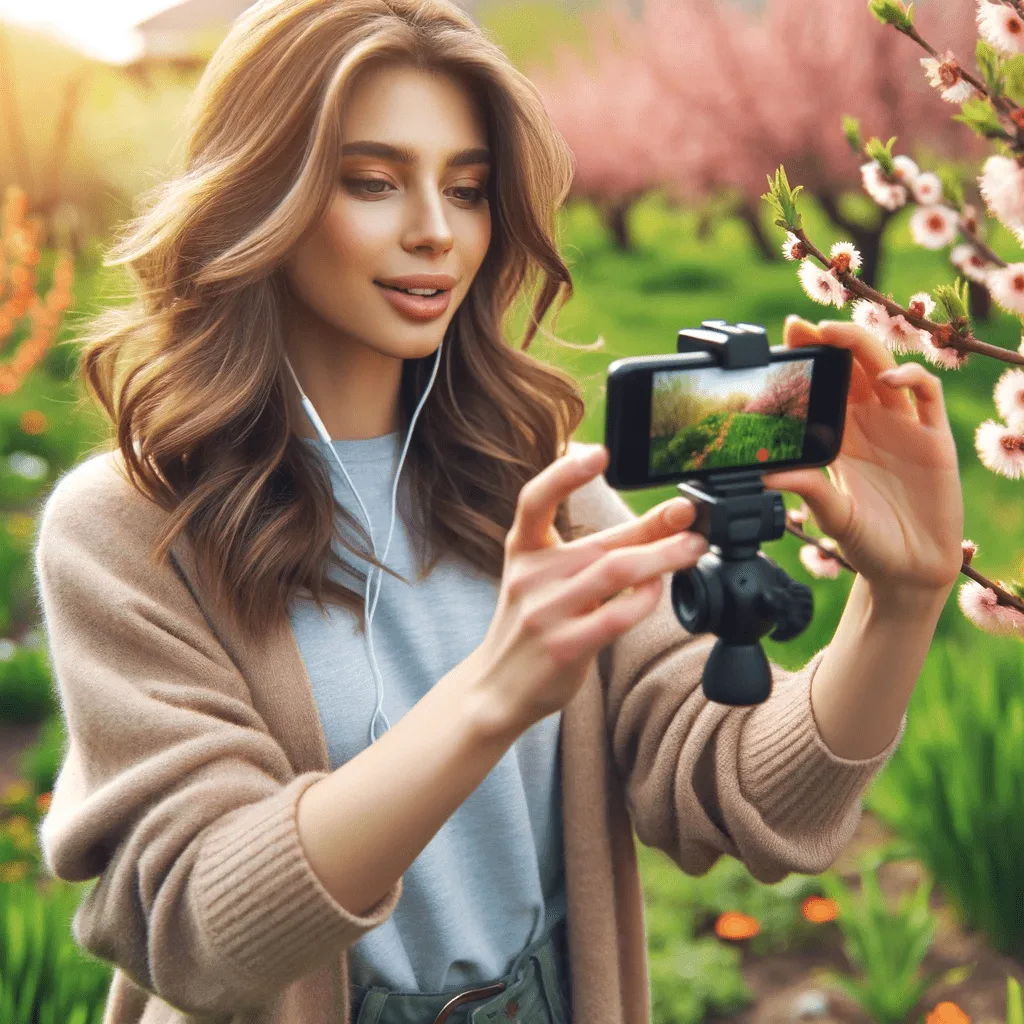Naturvideos im Frühling erstellen mit Kamera oder Smartphone. Fotografieren und Filmen mit dem Smartphone: Bessere Fotos und Videos mit dem Handy für Freizeit, Hobby und Business