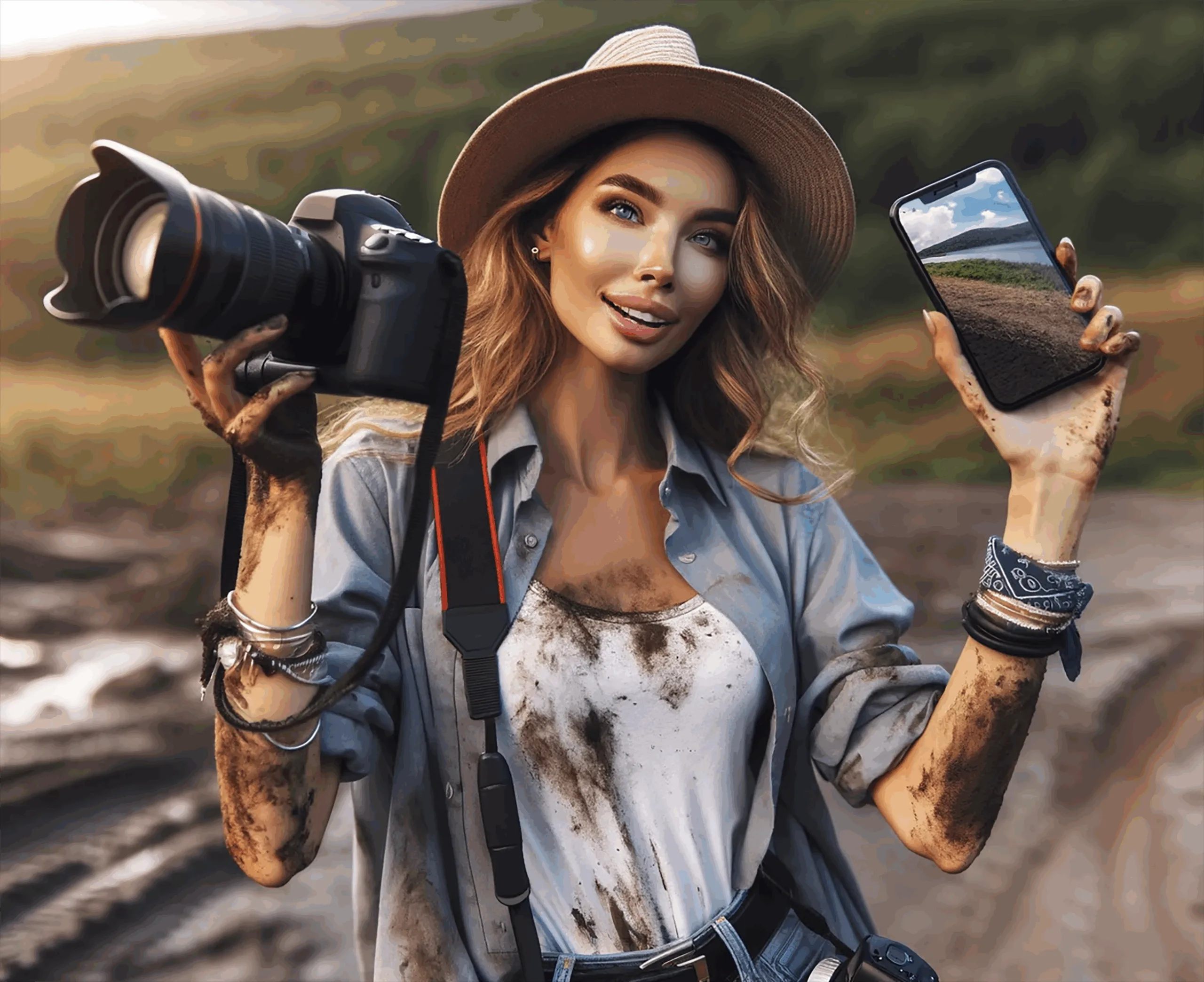 Ab in den Dreck: Tipps für kreative Outdoor-Fotografie mit Smartphone und Kamera. Fotografieren und Filmen mit dem Smartphone: Bessere Fotos und Videos mit dem Handy für Freizeit, Hobby und Business