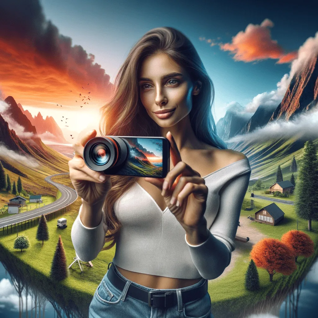 Entdecke die Kreativität: Wie man mit Weitwinkel-Objektiven und Smartphones beeindruckende Fotos und Videos aufnimmt. Kreative Fotografie, Videos und Bildideen mit dem Smartphone. Fotografieren und Filmen mit dem Smartphone: Bessere Fotos und Videos mit dem Handy für Freizeit, Hobby und Business