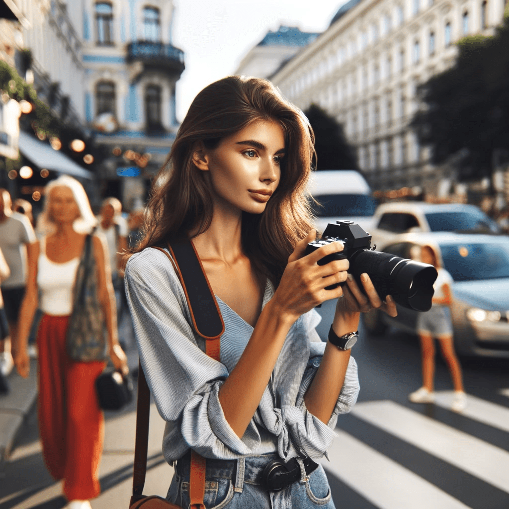 Streetfotografie im Sommer mit Kamera und Smartphone. Fotografieren und Filmen mit dem Smartphone: Bessere Fotos und Videos mit dem Handy für Freizeit, Hobby und Business