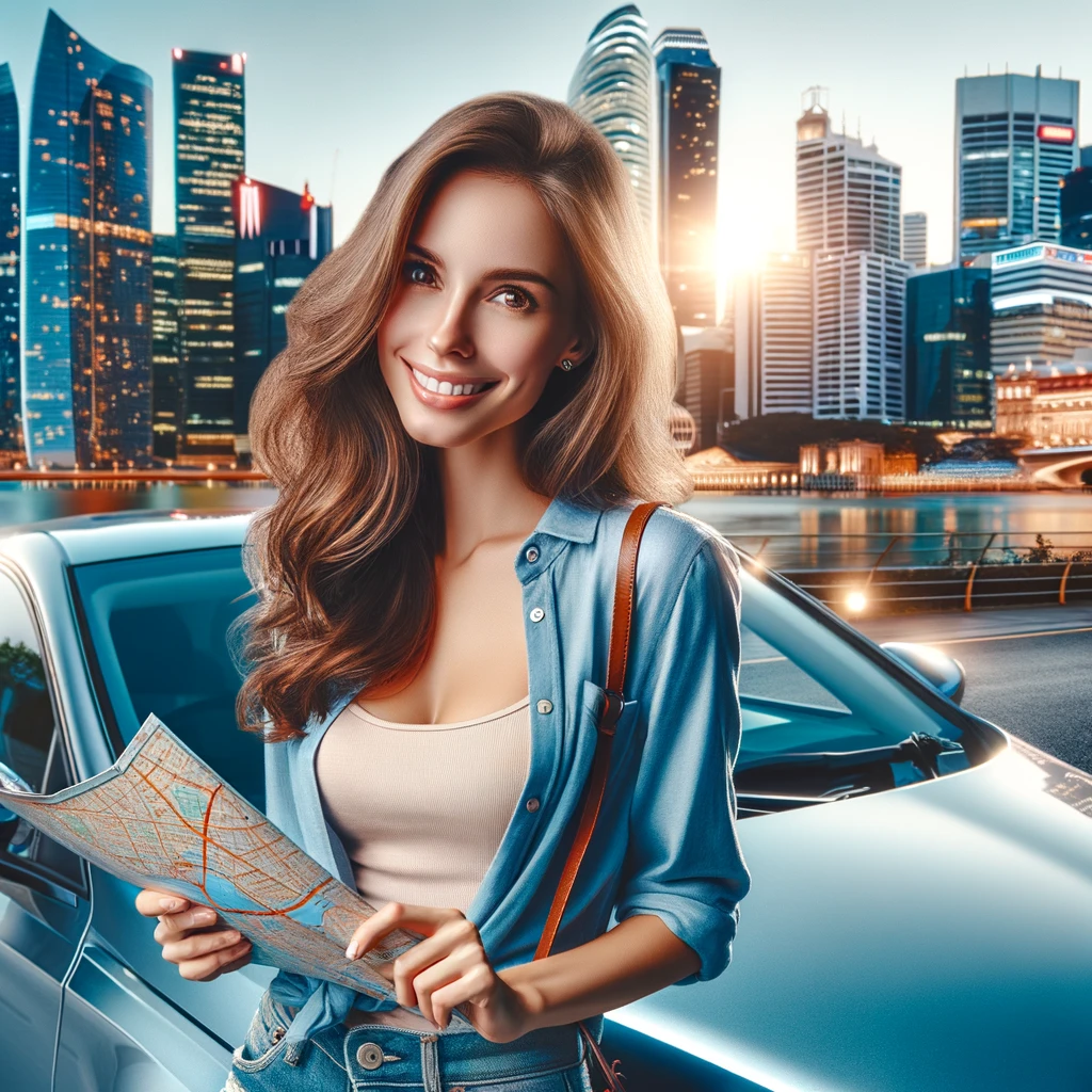 Reisen mit dem Auto in Städten. Günstig und schön Quicktipp