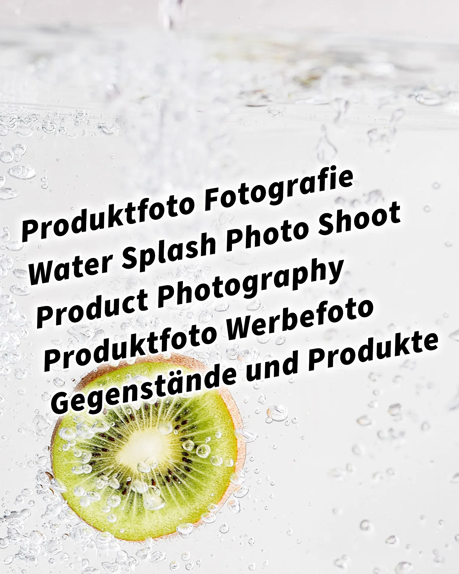 Produktfoto Fotografie Water Splash Photo Shoot Product Photography Produktfoto Werbefoto Gegenstände, Objekte und Produkte Duschgel Engergy Drink Früchte Obst Kiwi Himbeere inkl. 37 Fototipps und Bildideen