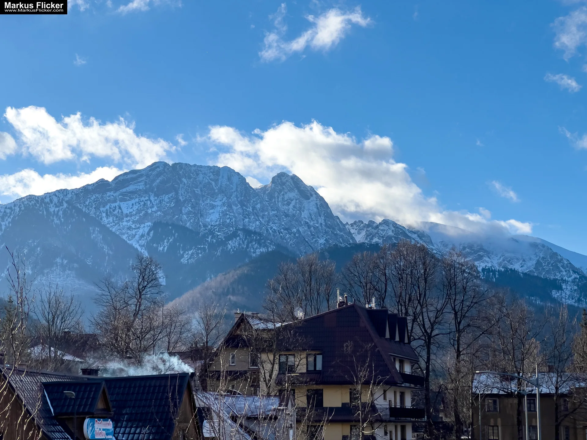 Zakopane im Süden von Polen am Fuße des Tatra-Gebirges