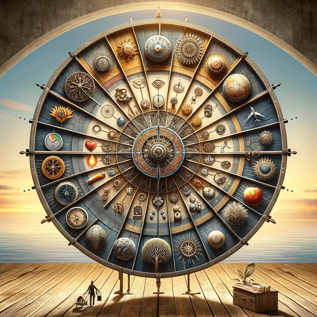 Dein Lebensrad drehen: 12 Schlüsselbereiche für ein Erfülltes Leben: Dein Schlüssel zu Glück und Erfolg Buch von Markus Flicker Dein Lebensrad drehen: 12 Schlüsselbereiche für ein erfülltes Leben Die 12 Lebensbereiche: Dein Schlüssel zu Glück und Erfolg Buch von Markus Flicker