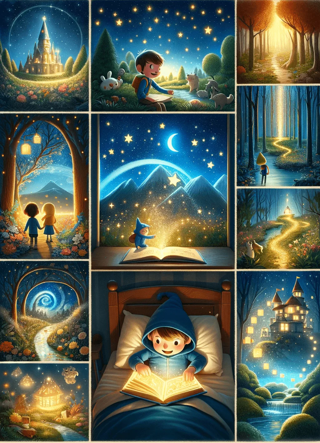 Finn und das magische Traumbuch. Gute Nacht Geschichten für Kinder zum Einschlafen für eine schöne Reise ins Traumland zum Vorlesen und selber lesen lassen mit Mehrwert, Wissen und Lernerfolg Buch von Markus Flicker