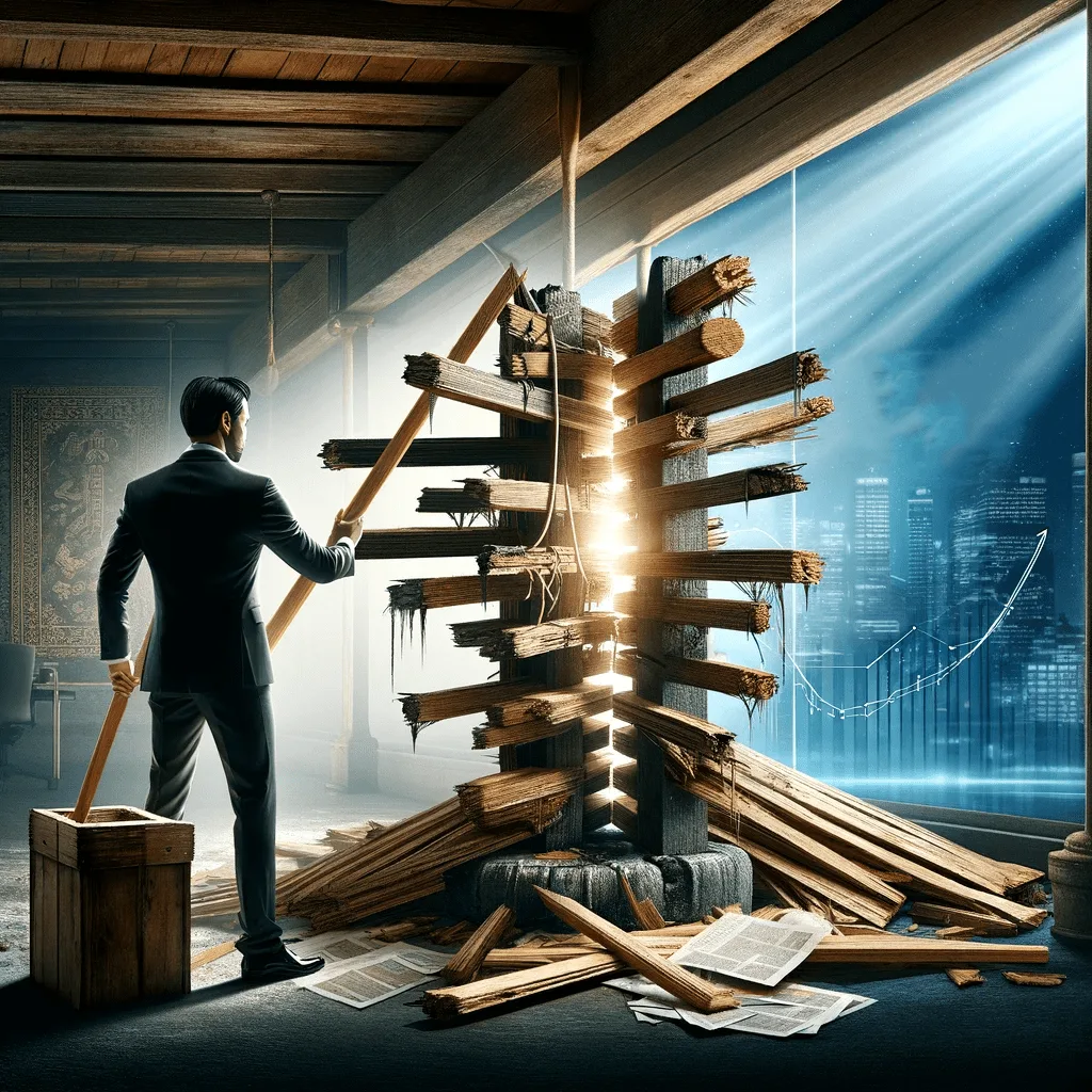 Die Balken stehlen und gegen morsche Stützen austauschen. 36 Strategeme für deinen Erfolg als Selbstständiger und Unternehmer: Chinesische Strategien für deinen Erfolg im Business und im Leben