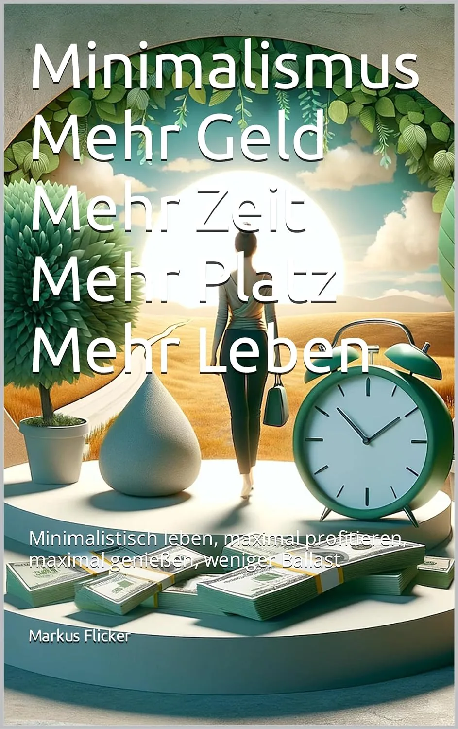 Minimalismus: Mehr Geld Mehr Zeit Mehr Platz Mehr Leben: Minimalistisch leben, maximal profitieren, maximal genießen, weniger Ballast Buch von Markus Flicker #minimalismus