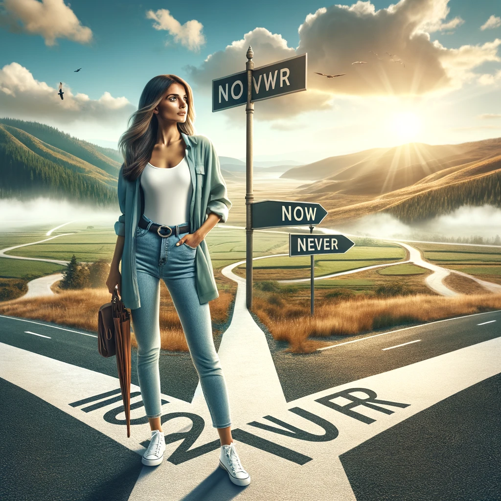 Now or Never! Nutze jede Chance und jeden Weg an jedem Tag in deinem Leben