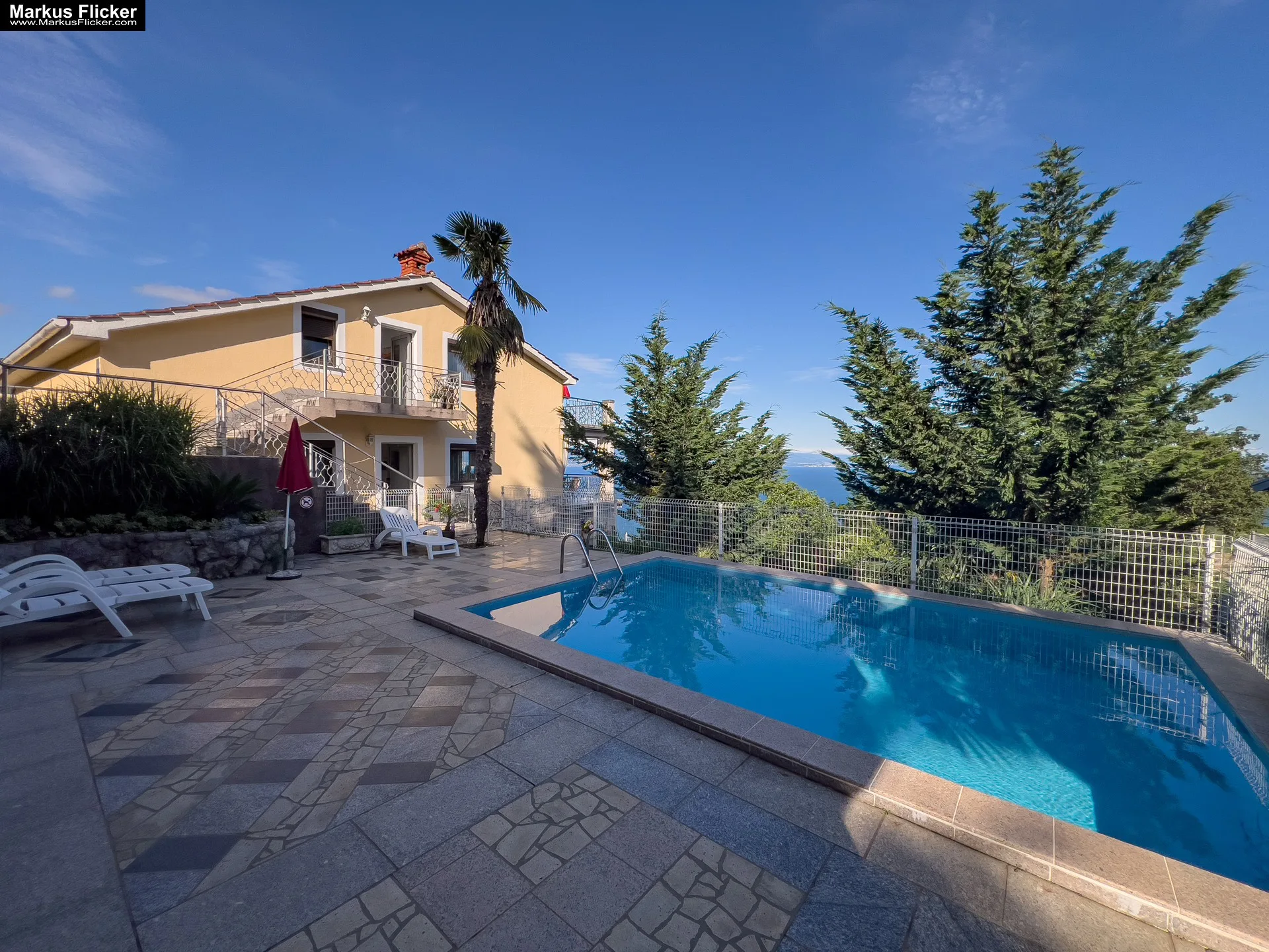 Villa La Mer Lovran Ferienhaus Apartment Kroatien