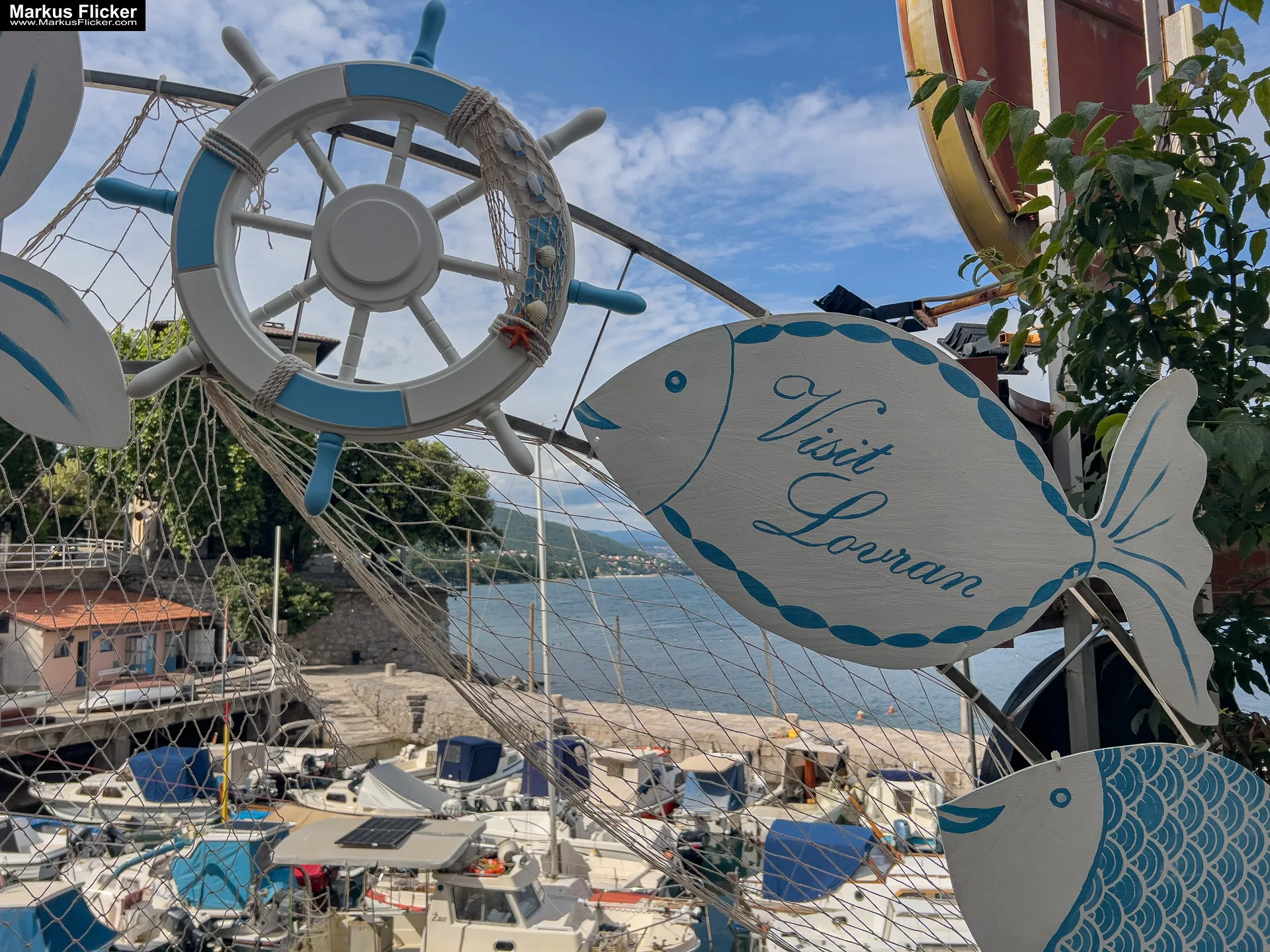 Lovran Ufer Küste Primorje-Gorski kotar Lorbeer Istrien Kroatien Adria #visitcroatia #visitlovran