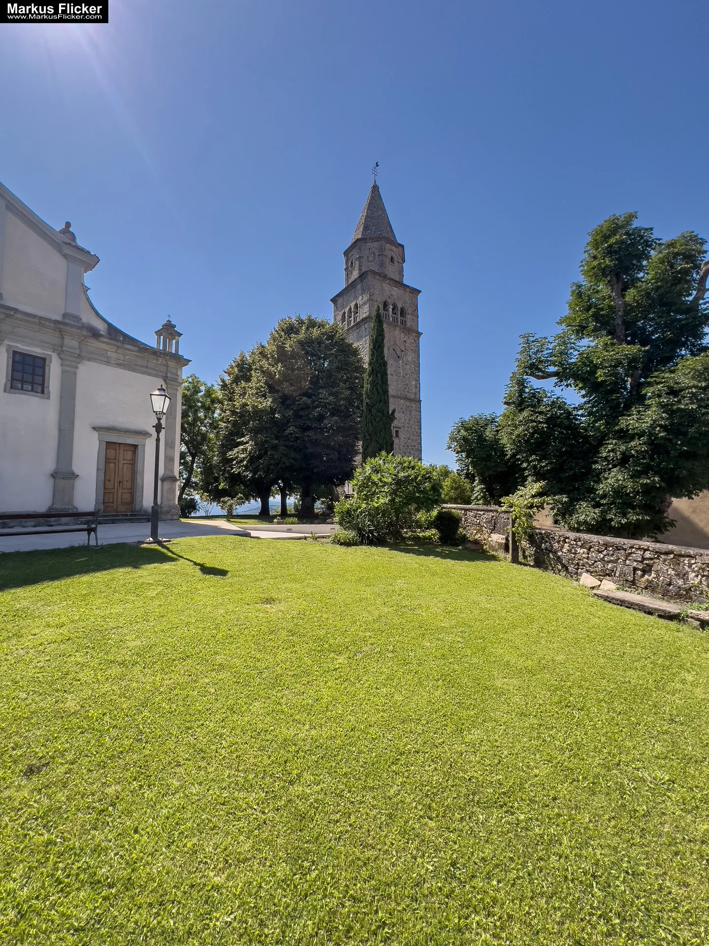 Gračišće Gallignana Kroatien Istrien Roadtrip in Europa. Reisen mit dem Auto innerhalb der EU. Citytrips, Camping, Landschaft, Rundfahrt mit dem PKW, romantische Städte und Urlaubsinspiration