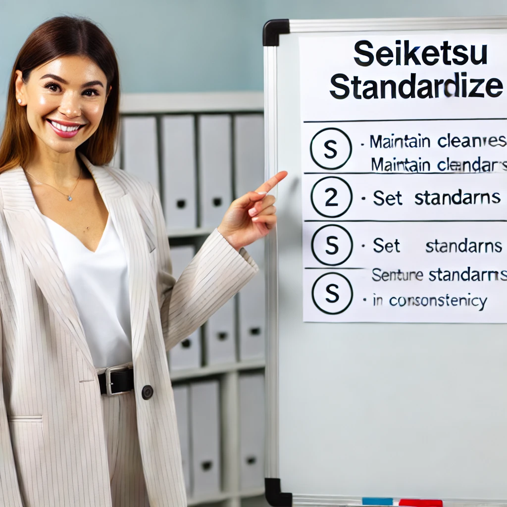 Seiketsu Standardisieren als Teil der 5S-Methode. Japanische Weisheiten und Techniken. Konzepte für Erfolg. Raus aus der Komfortzone und rein in das Leben. Lebenskunst und kontinuierliche Verbesserung im Alltag.