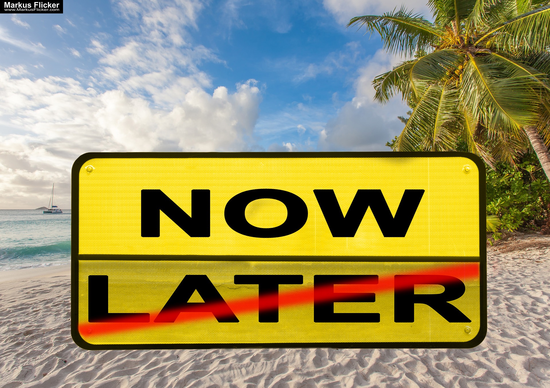 Der richtige Zeitpunkt für deine Zukunft ist immer jetzt. „Das mach ich schon immer so“ bringt dich nicht weiter. Was wolltest du immer schon machen? Wer oder was hält dich auf? Was ist das Schlimmste, was dir passieren kann? Was hast du zu verlieren?